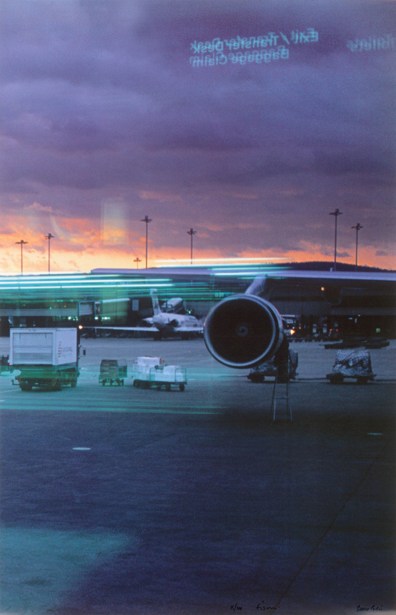 Auf diesem Bild ist das folgende Kunstwerk zu sehen: Peter Fischli und David Weiss. „Ohne Titel (Airport Zürich, 2000)“. 2000/2007.
