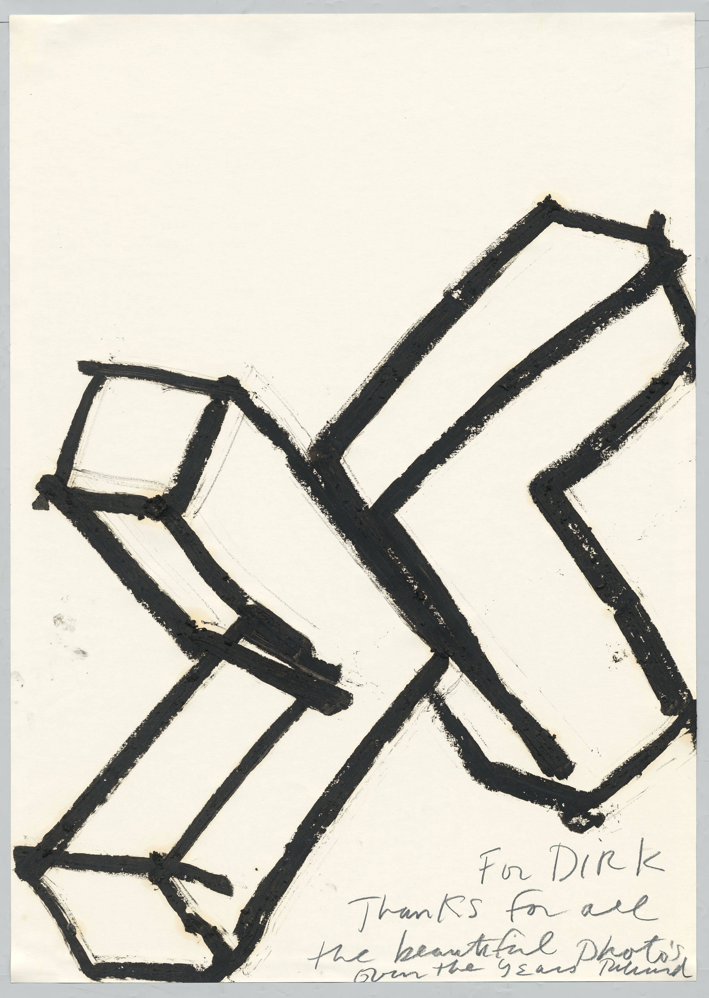 This picture shows the following artwork: Richard Serra. Untitled. 1995.