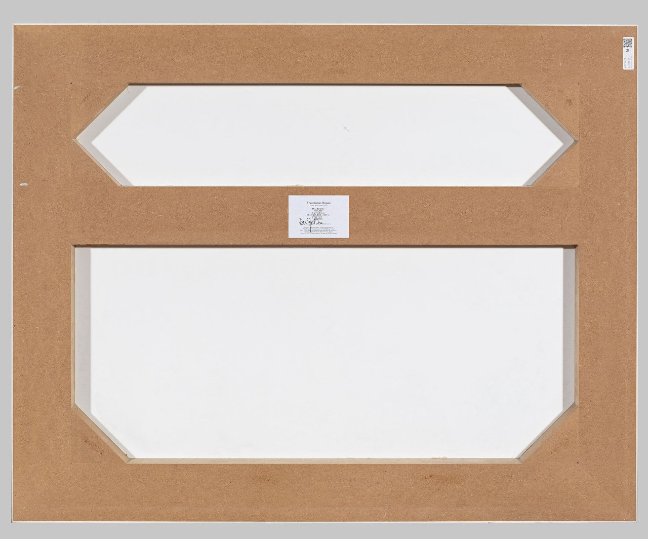 This picture shows the following artwork: Claus Goedicke. IX 11. 2001.