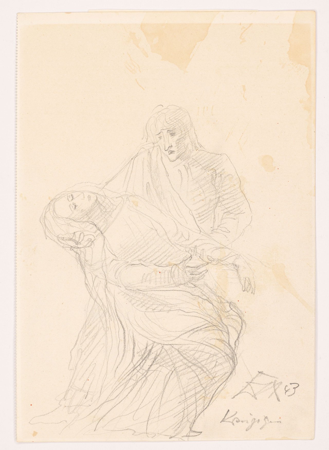 This picture shows the following artwork: Otto Dix. ”Kreuzigung”. 1943.