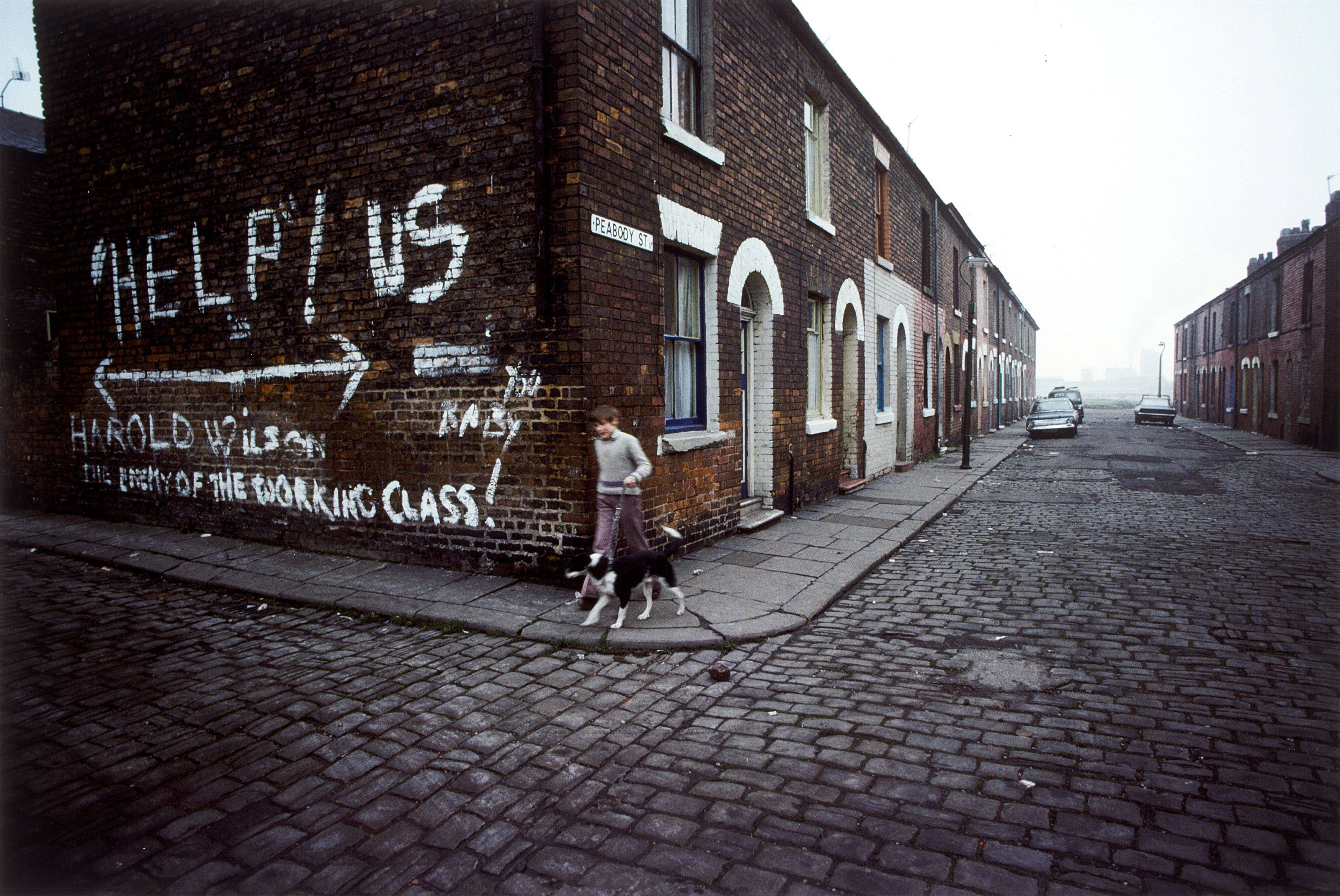 This picture shows the following artwork: John Bulmer. ”Manchester”. 1978.