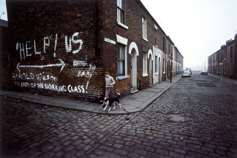 This picture shows the following artwork: John Bulmer. ”Manchester”. 1978.
