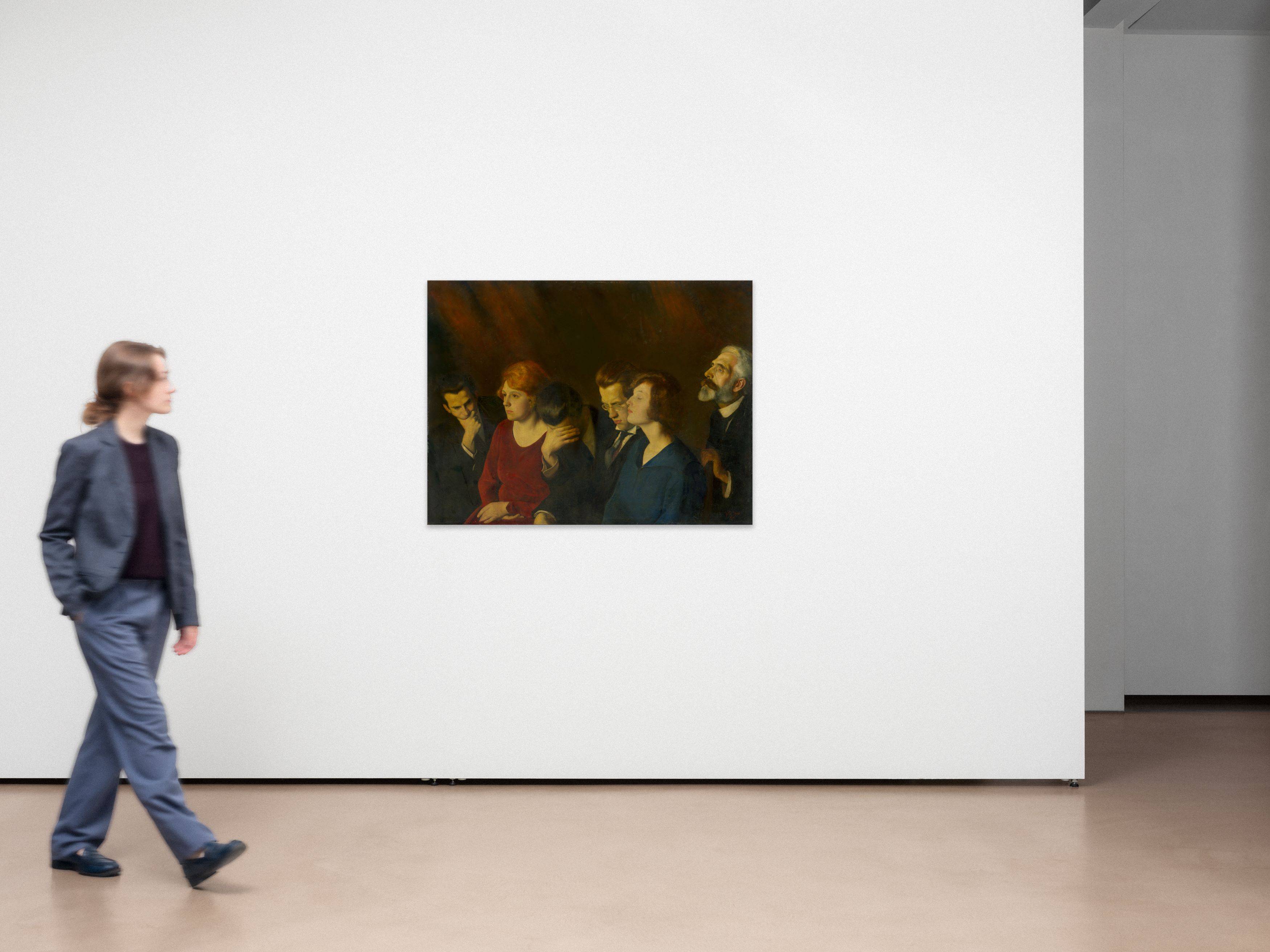Auf diesem Bild ist das folgende Kunstwerk zu sehen: Imre Goth. Das Konzert (Berlin). 1920.