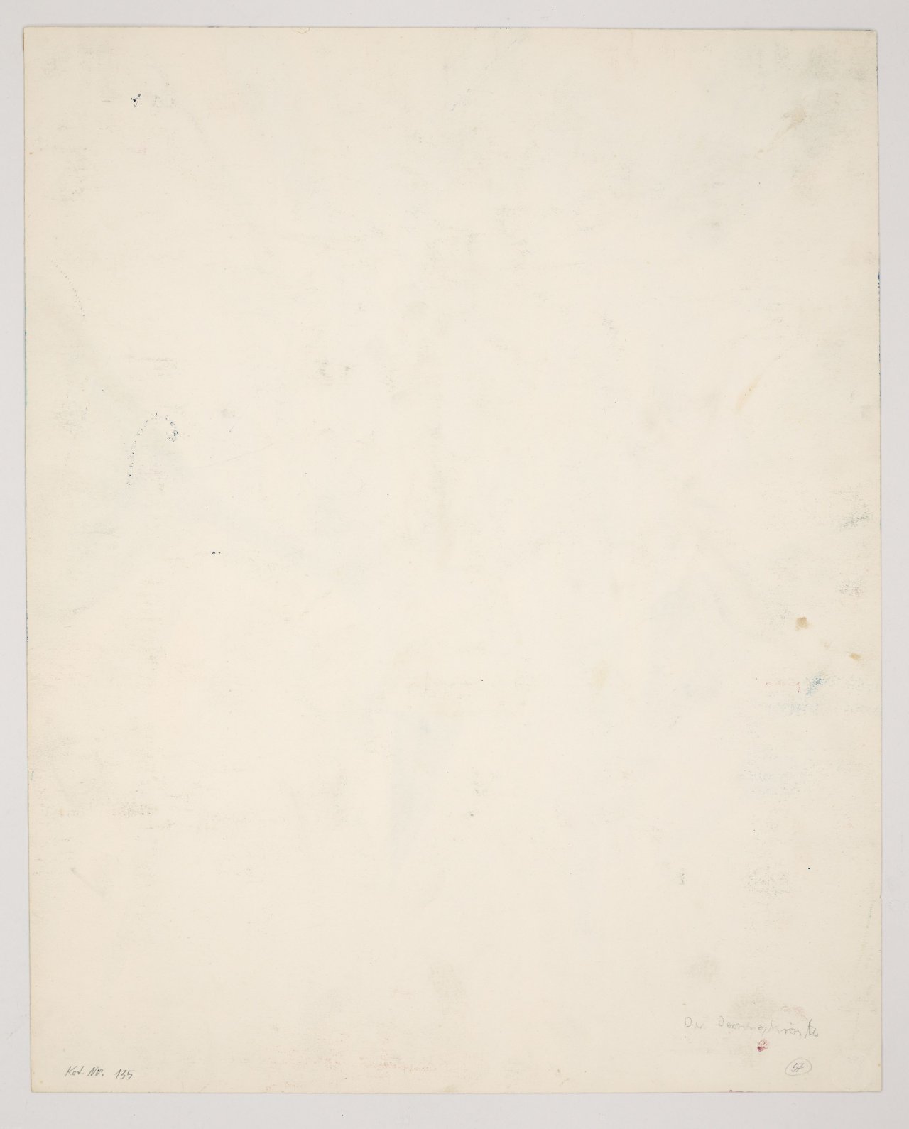 This picture shows the following artwork: Edmund Kesting. Untitled (the thorn-crowned). 1915.