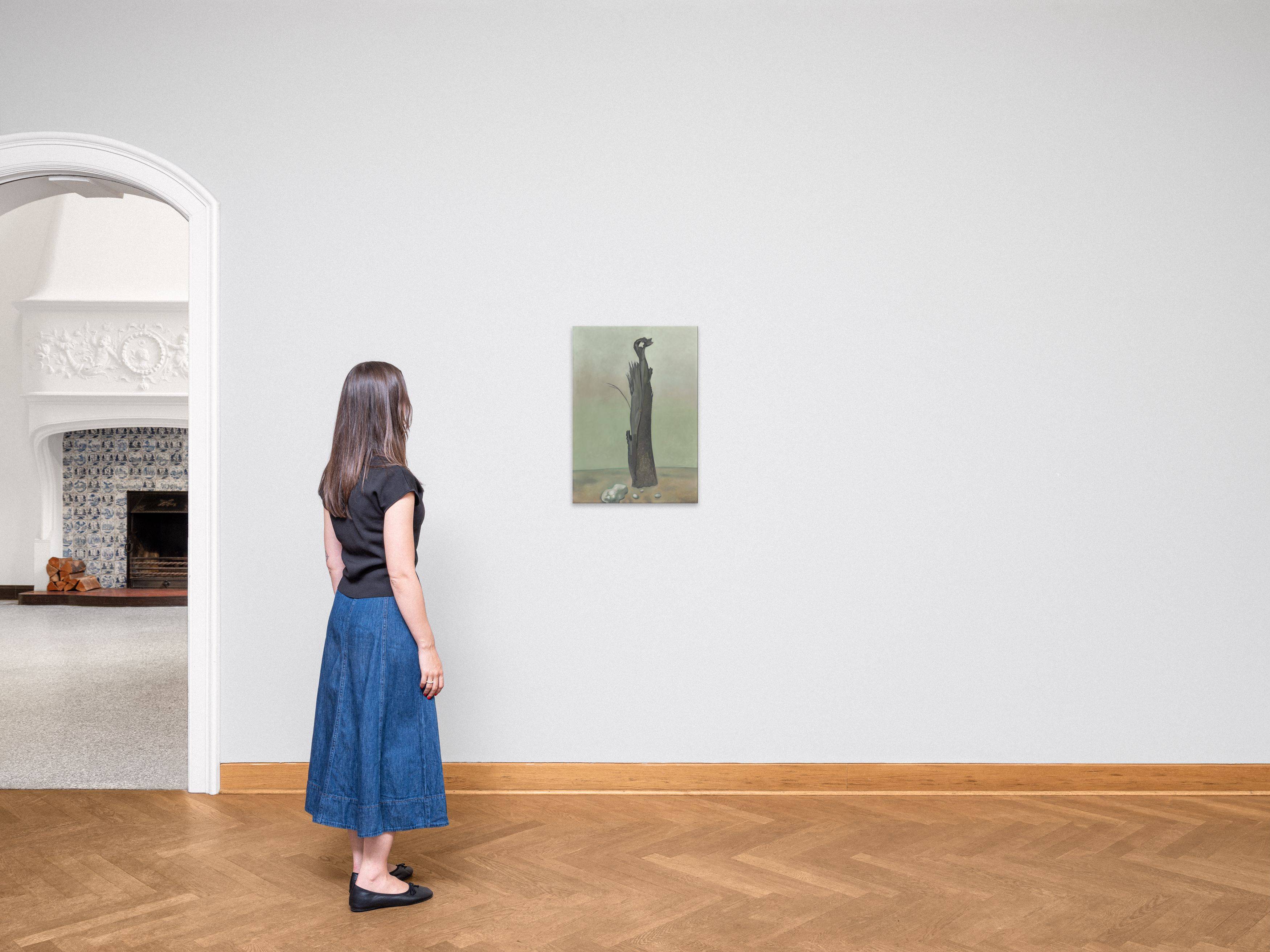 Auf diesem Bild ist das folgende Kunstwerk zu sehen: Wolfgang Mattheuer. „Merkzeichen“. 1969.