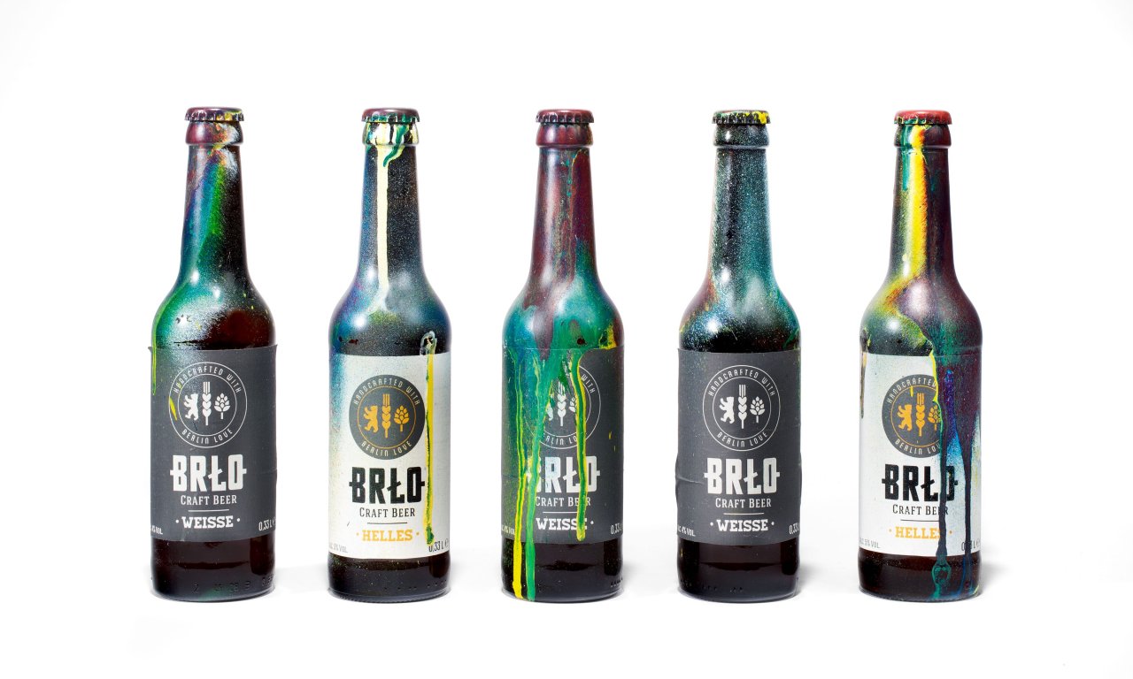 This picture shows the following artwork: Katharina Grosse. ”BRLO Art Edition”. 2016.