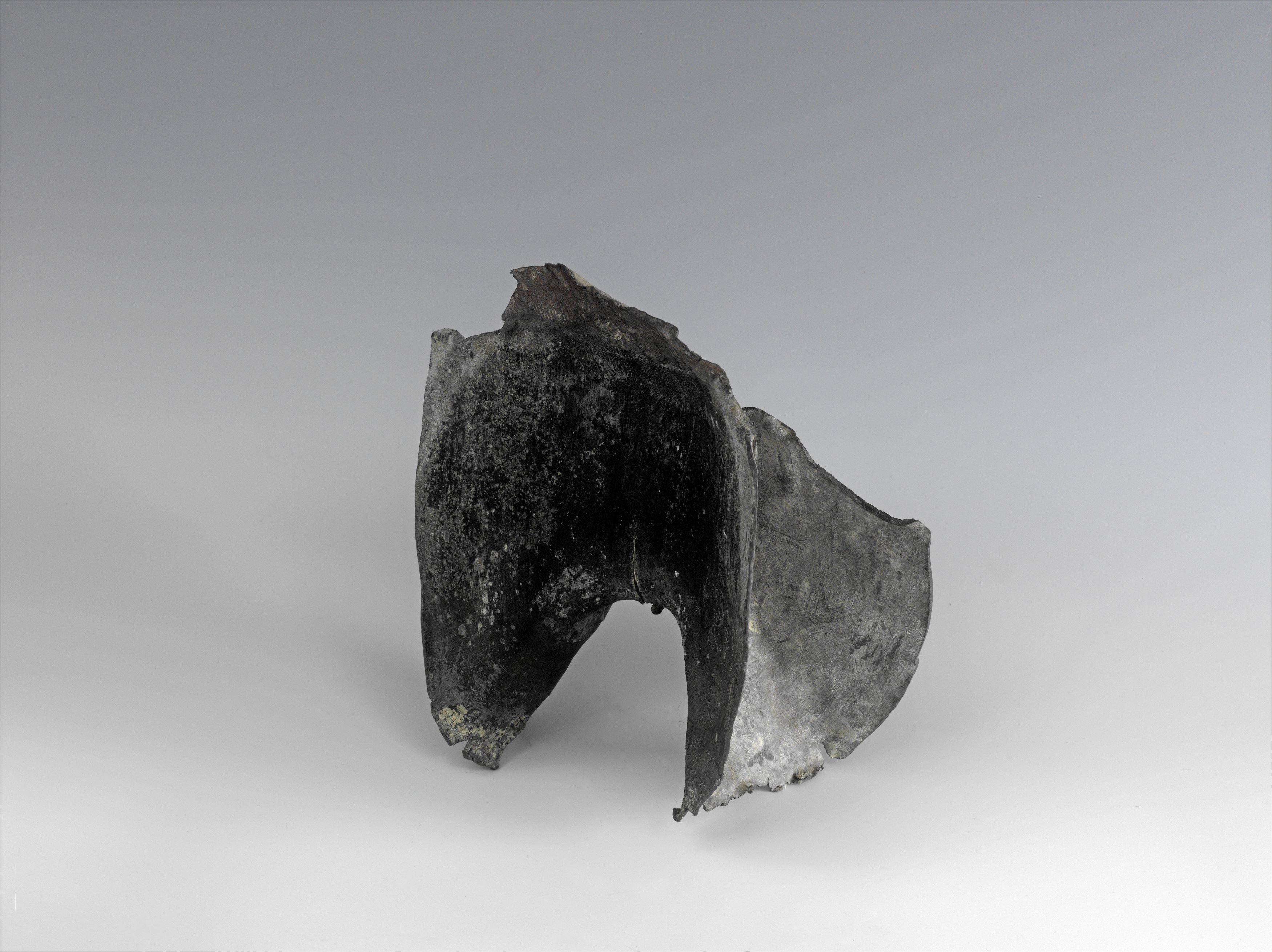 Auf diesem Bild ist das folgende Kunstwerk zu sehen: Hermann Glöckner. Aufbiegung. 1971.