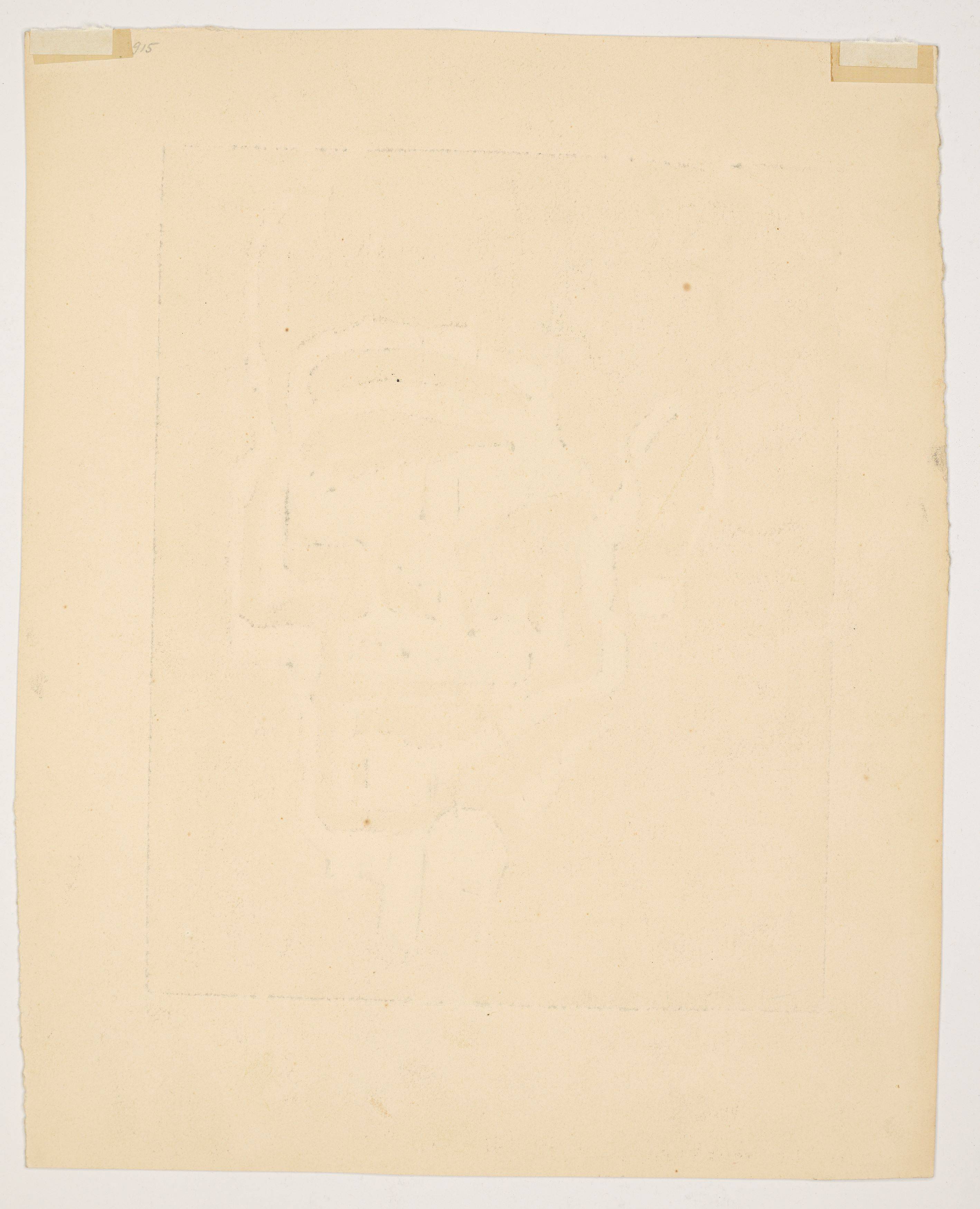 This picture shows the following artwork: Emil Nolde. ”Knecht”. 1912.