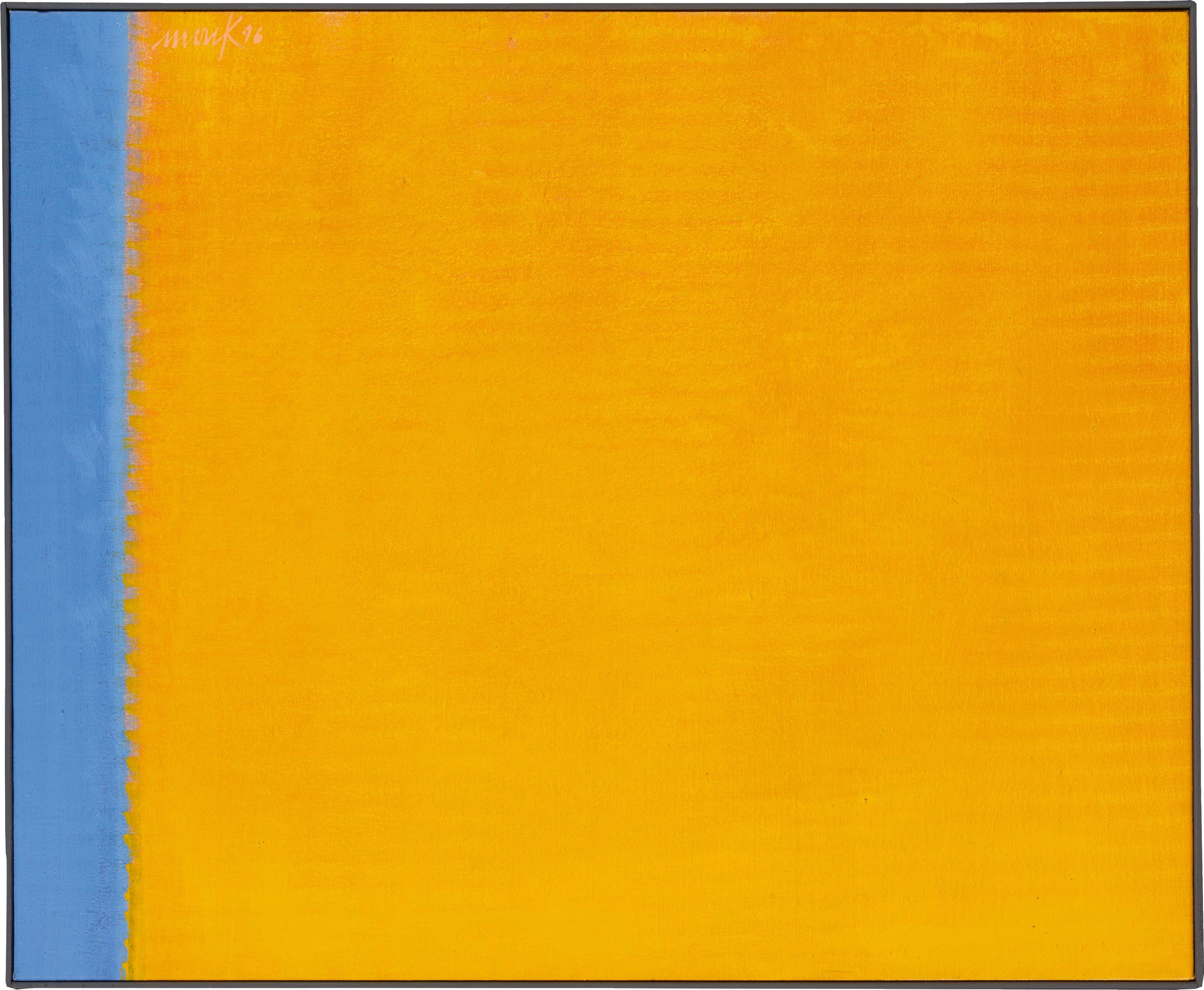This picture shows the following artwork: Heinz Mack. ”das Meer, die Sonne, das Land”. 1996.