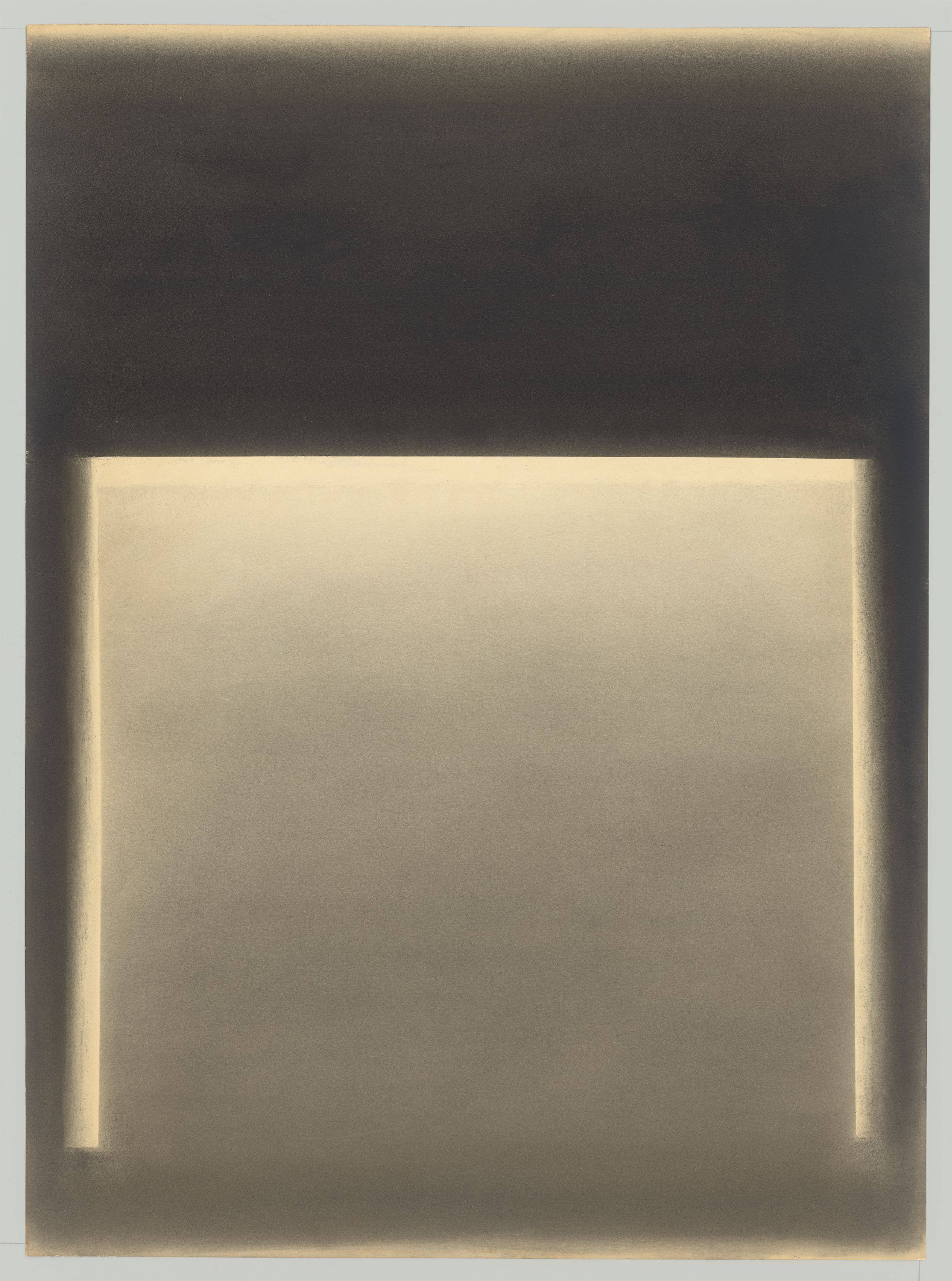 This picture shows the following artwork: Rupprecht Geiger. Untitled. 1964.