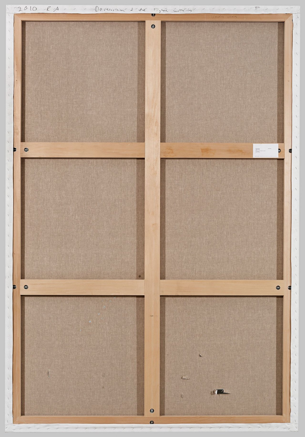 This picture shows the following artwork: Richard Aldrich. ”Untitled Painting”. 2010.