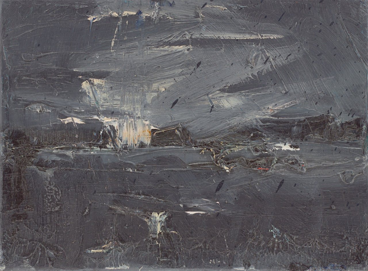 Auf diesem Bild ist das folgende Kunstwerk zu sehen: Detlev Foth. Nachtlandschaften. 1993.