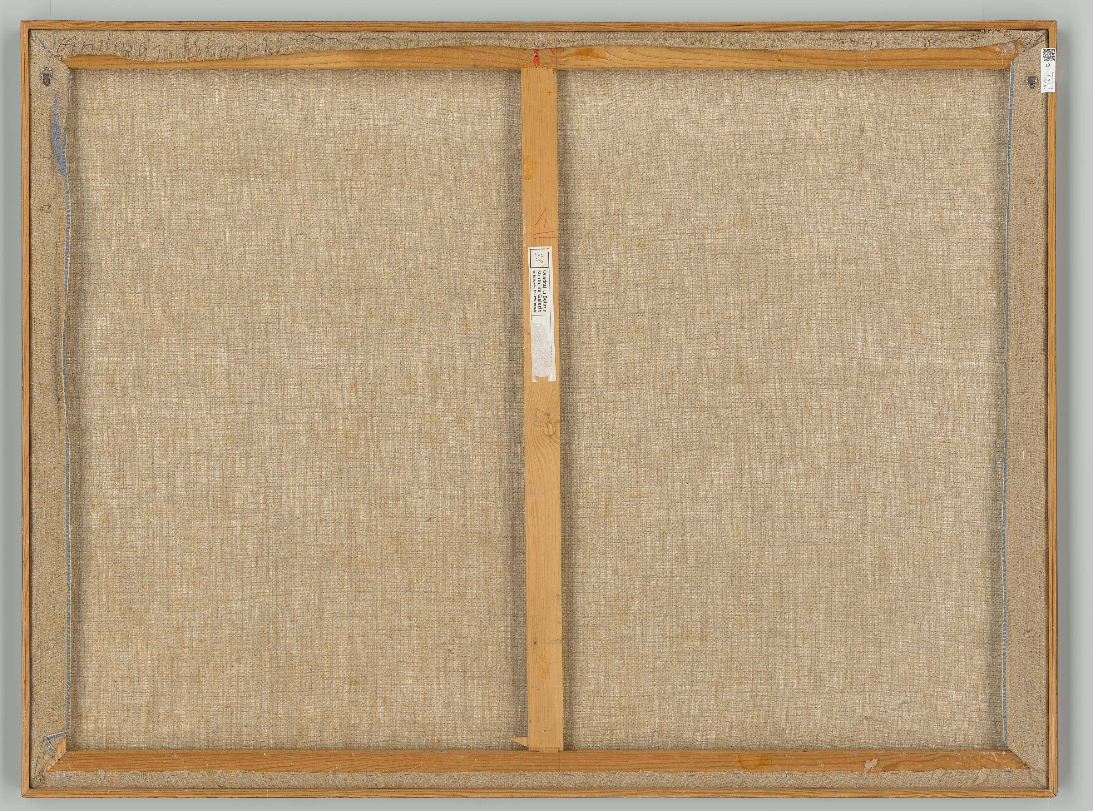 This picture shows the following artwork: Andreas Brandt. Untitled. 1972/73.