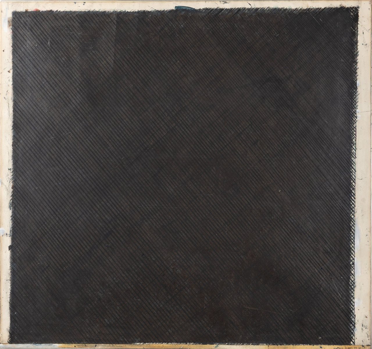 This picture shows the following artwork: Alan Green. ”Drawing No. 151”. 1977.