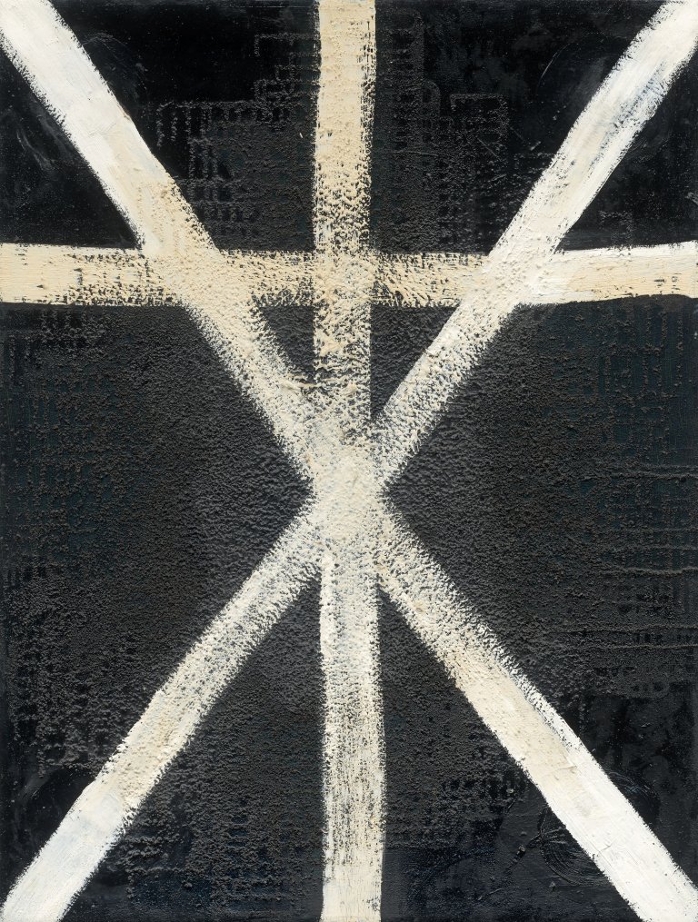 This picture shows the following artwork: Charline von Heyl. Untitled. 1992.