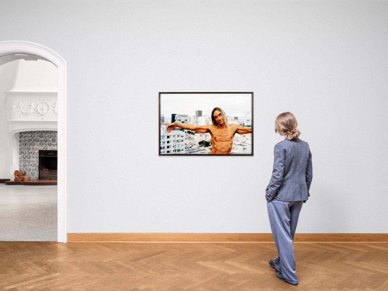 This picture shows the following artwork: Sebastian Mayer. Iggy Pop, Rio de Janeiro. 2005.