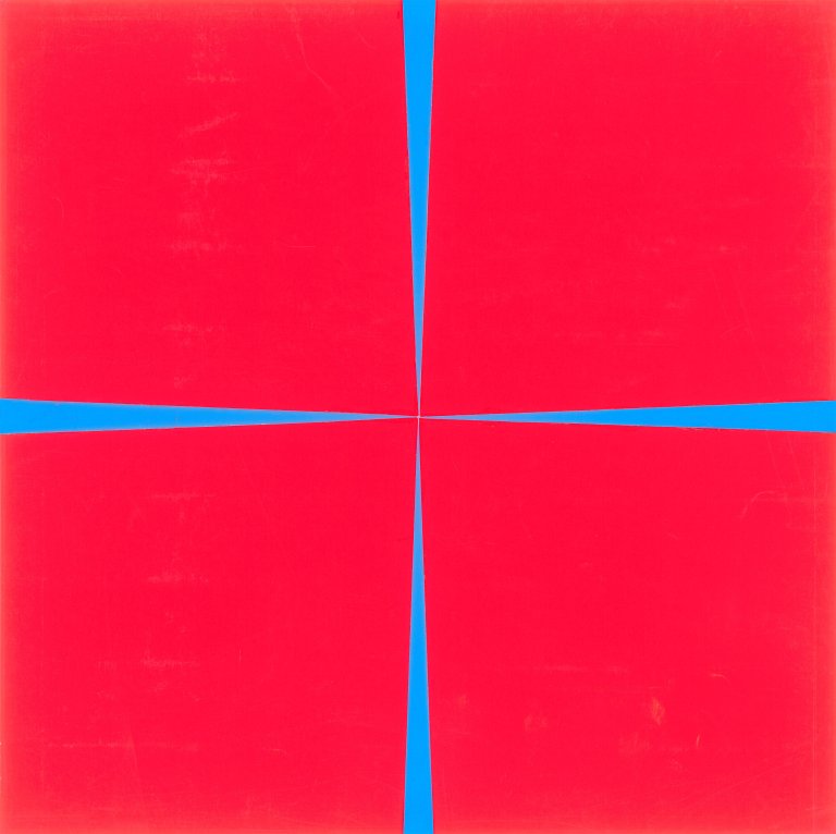 This picture shows the following artwork: Vera Molnár. Untitled. 1968.