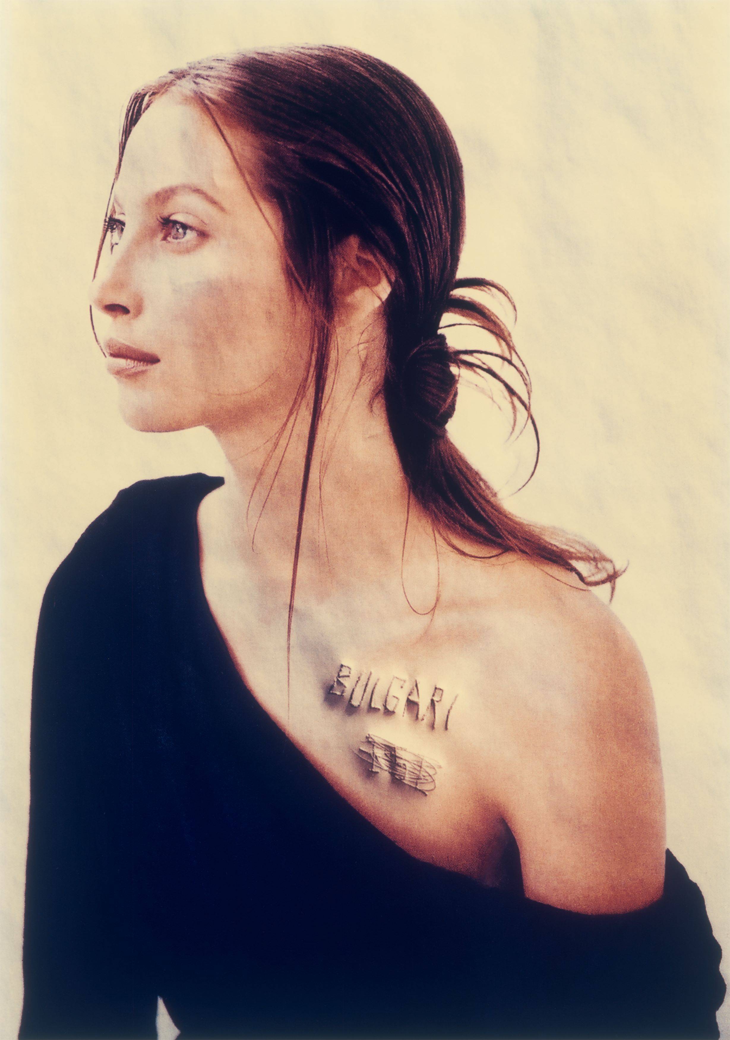 This picture shows the following artwork: Daniele Buetti. ”Bulgari”, from the series ”Looking for Love”. 1996-2002.