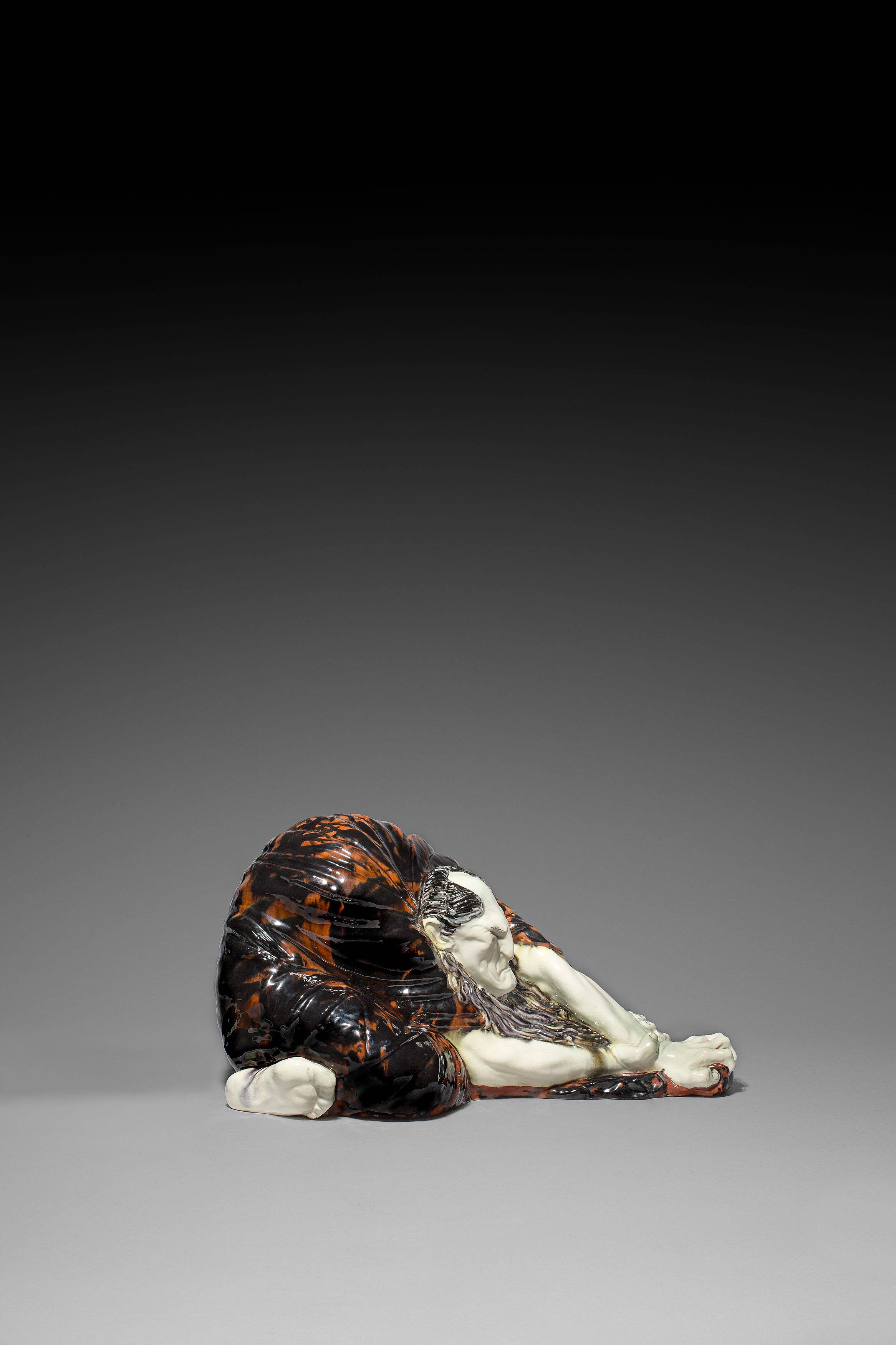 This picture shows the following artwork: Bernhard Hoetger. ”Habgier”. 1912.