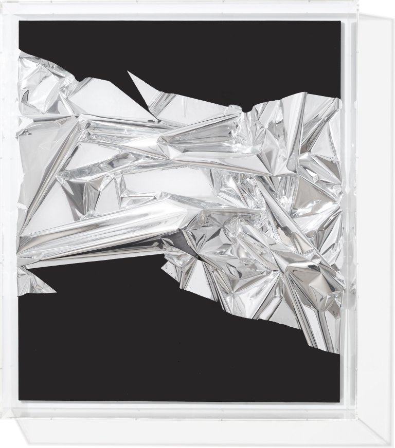 This picture shows the following artwork: Anselm Reyle. Untitled. 2008.