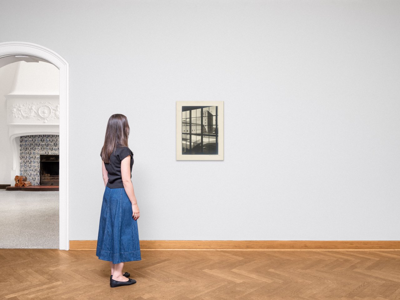 Auf diesem Bild ist das folgende Kunstwerk zu sehen: Hugo Schmölz. Mönchengladbach, St. Kamillus, Kirche und Asthmakrankenhaus (Entwurf: Dominikus Böhm). 1931.