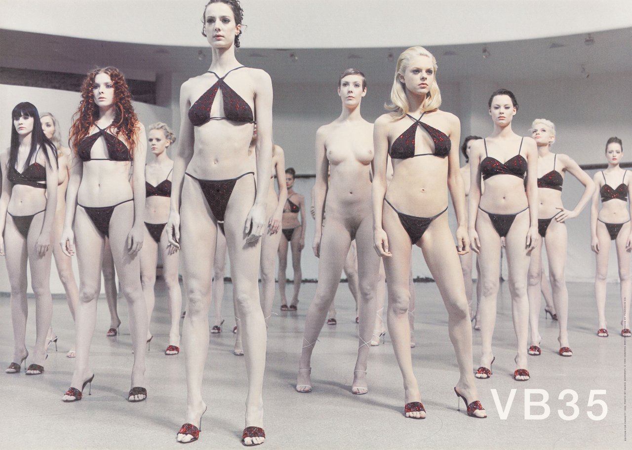This picture shows the following artwork: Vanessa Beecroft. Untitled (for Parkett 56). 1999.