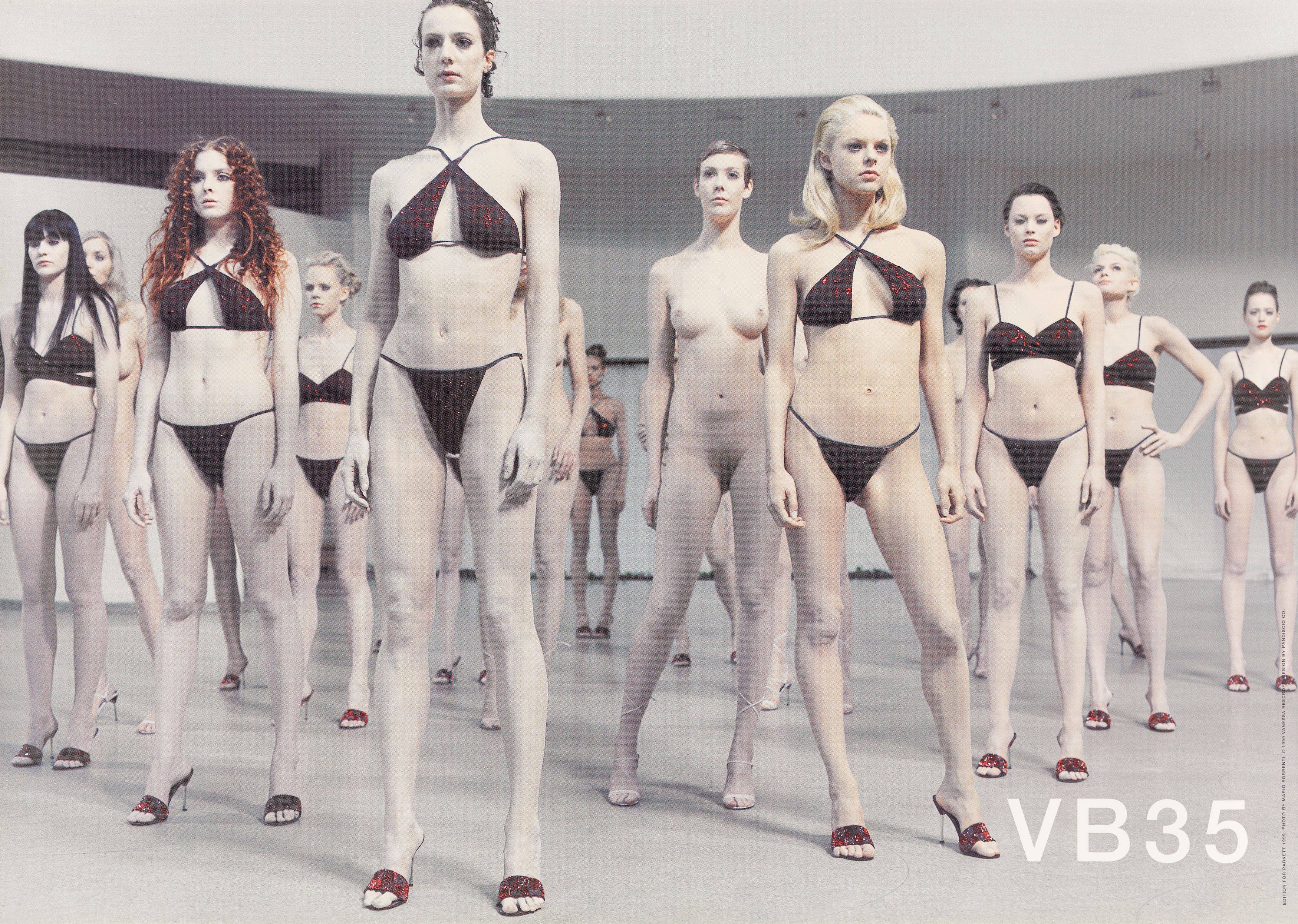 This picture shows the following artwork: Vanessa Beecroft. Untitled (for Parkett 56). 1999.