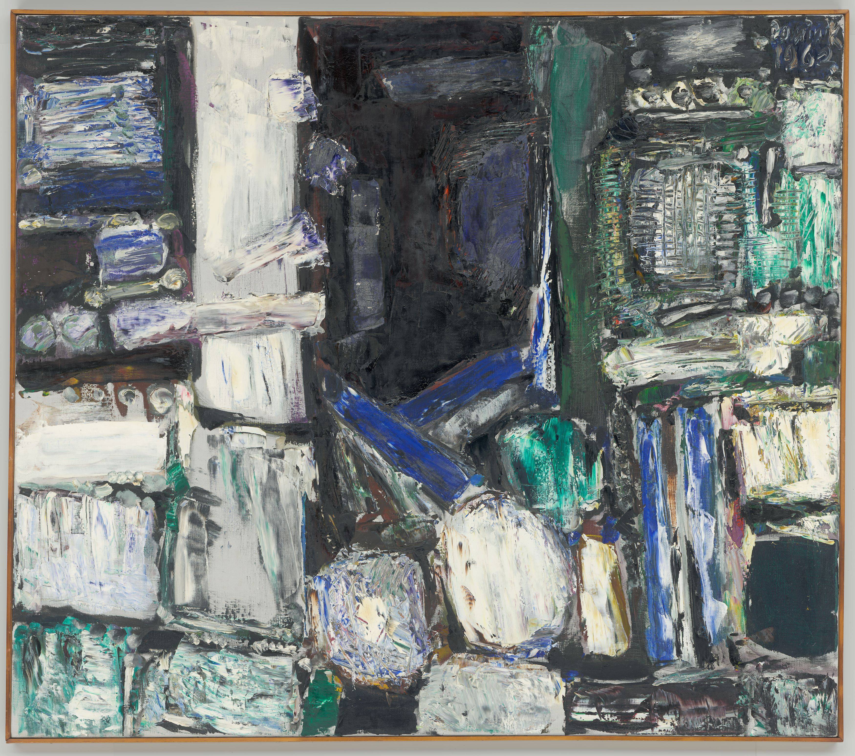 This picture shows the following artwork: Tadeusz Dominik. Untitled. 1962.