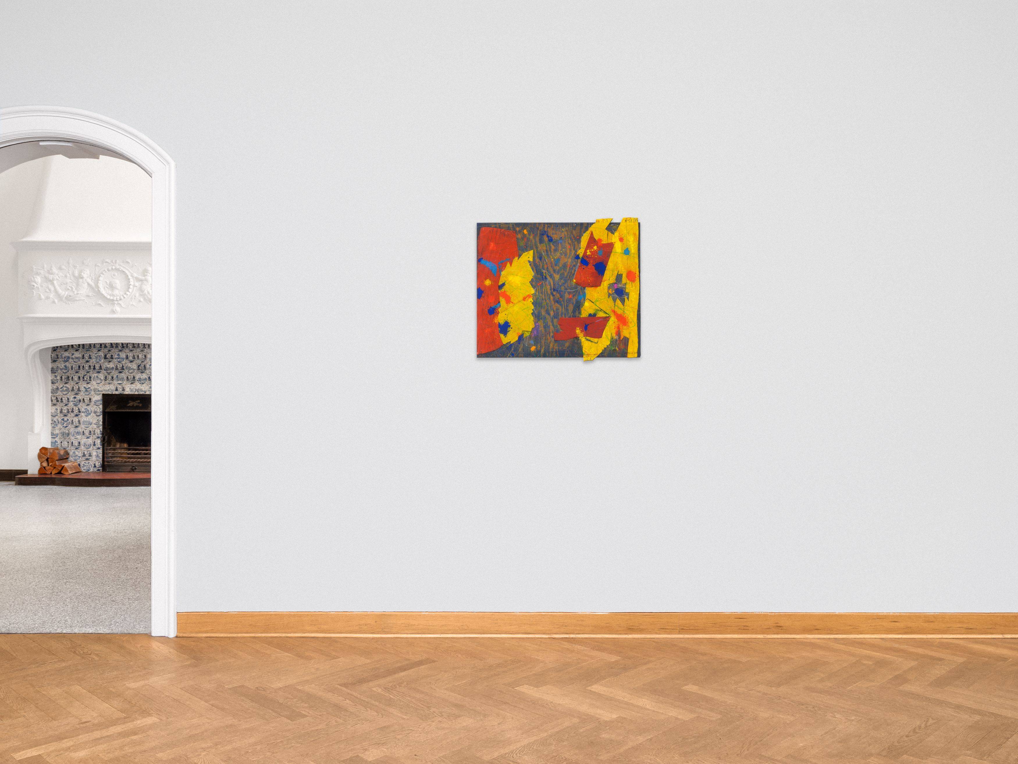 This picture shows the following artwork: Sam Francis. ”Ohne Titel” (Monotype Prototype). 1983.