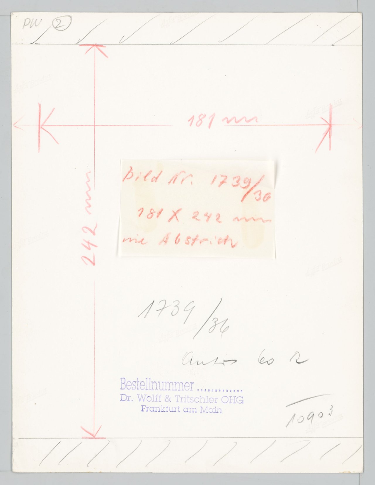 Auf diesem Bild ist das folgende Kunstwerk zu sehen:  Wolff & Tritschler (Dr. Paul Wolff & Alfred Tritschler). Feinmechanik. Prüfen von Linsen. 1937.