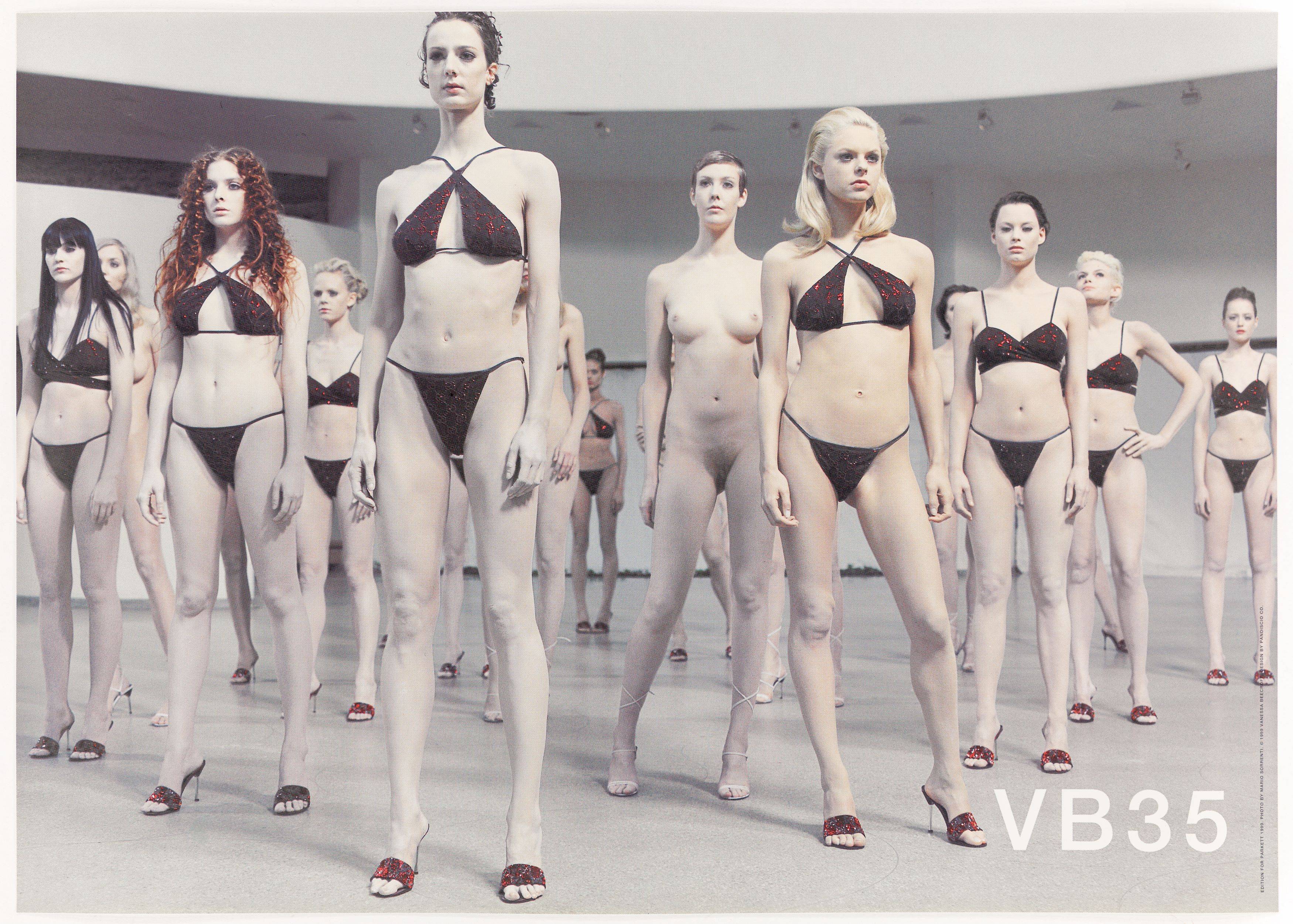 This picture shows the following artwork: Vanessa Beecroft. Untitled (for Parkett 56). 1999.