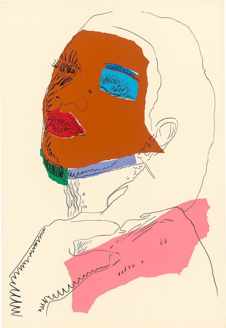 Auf diesem Bild ist das folgende Kunstwerk zu sehen: Aus: „Ladies and Gentlemen“. 1975.