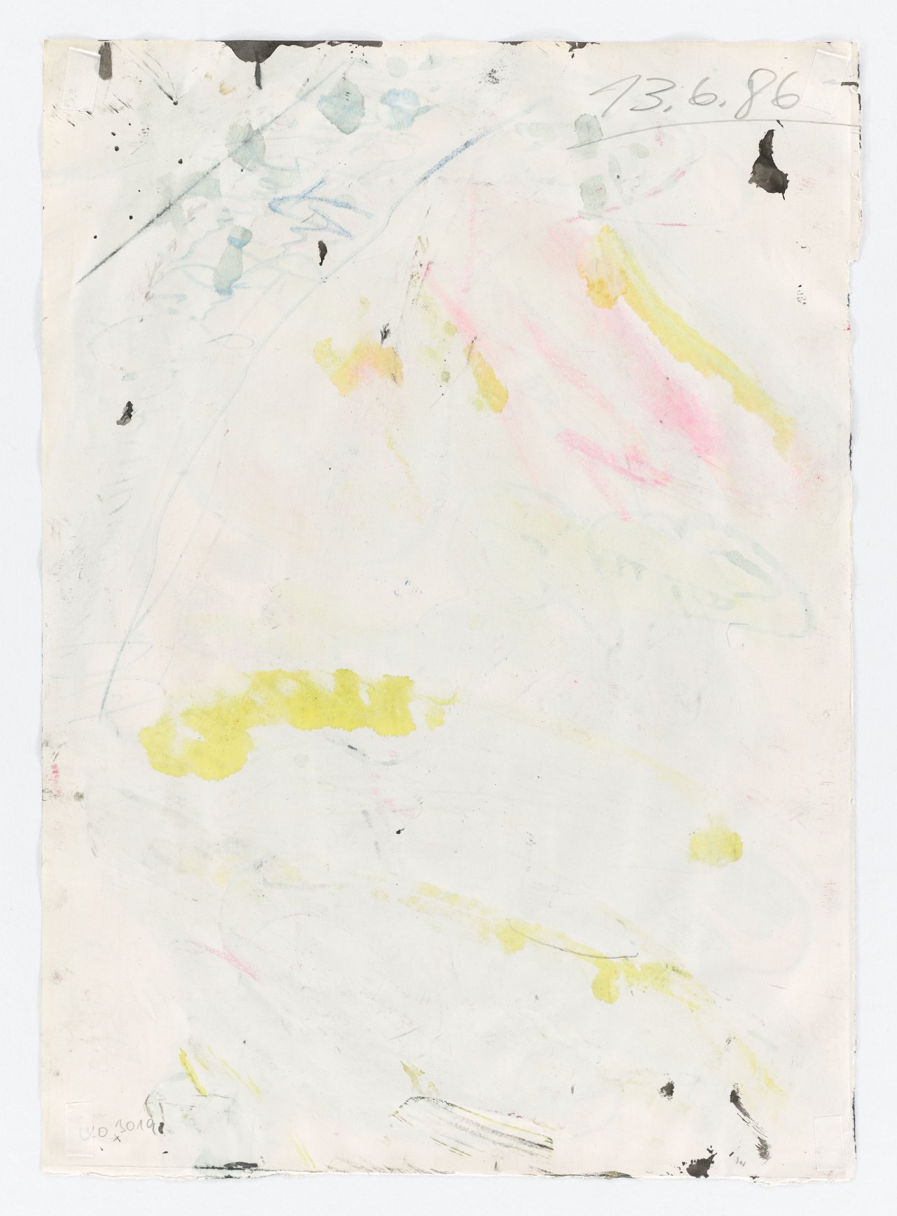 Auf diesem Bild ist das folgende Kunstwerk zu sehen: Walter Stöhrer. Ohne Titel. 1986.