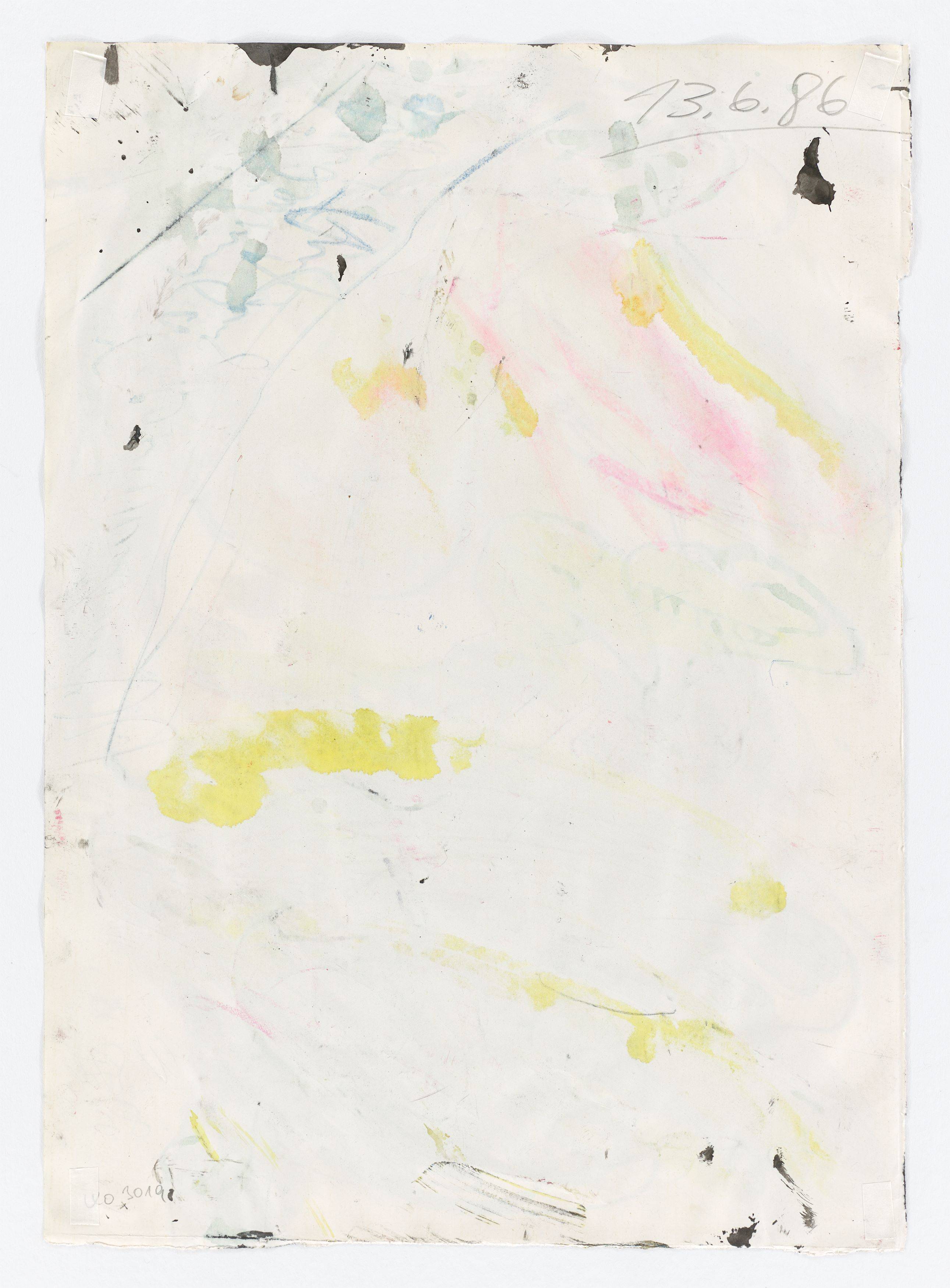 Auf diesem Bild ist das folgende Kunstwerk zu sehen: Walter Stöhrer. Ohne Titel. 1986.