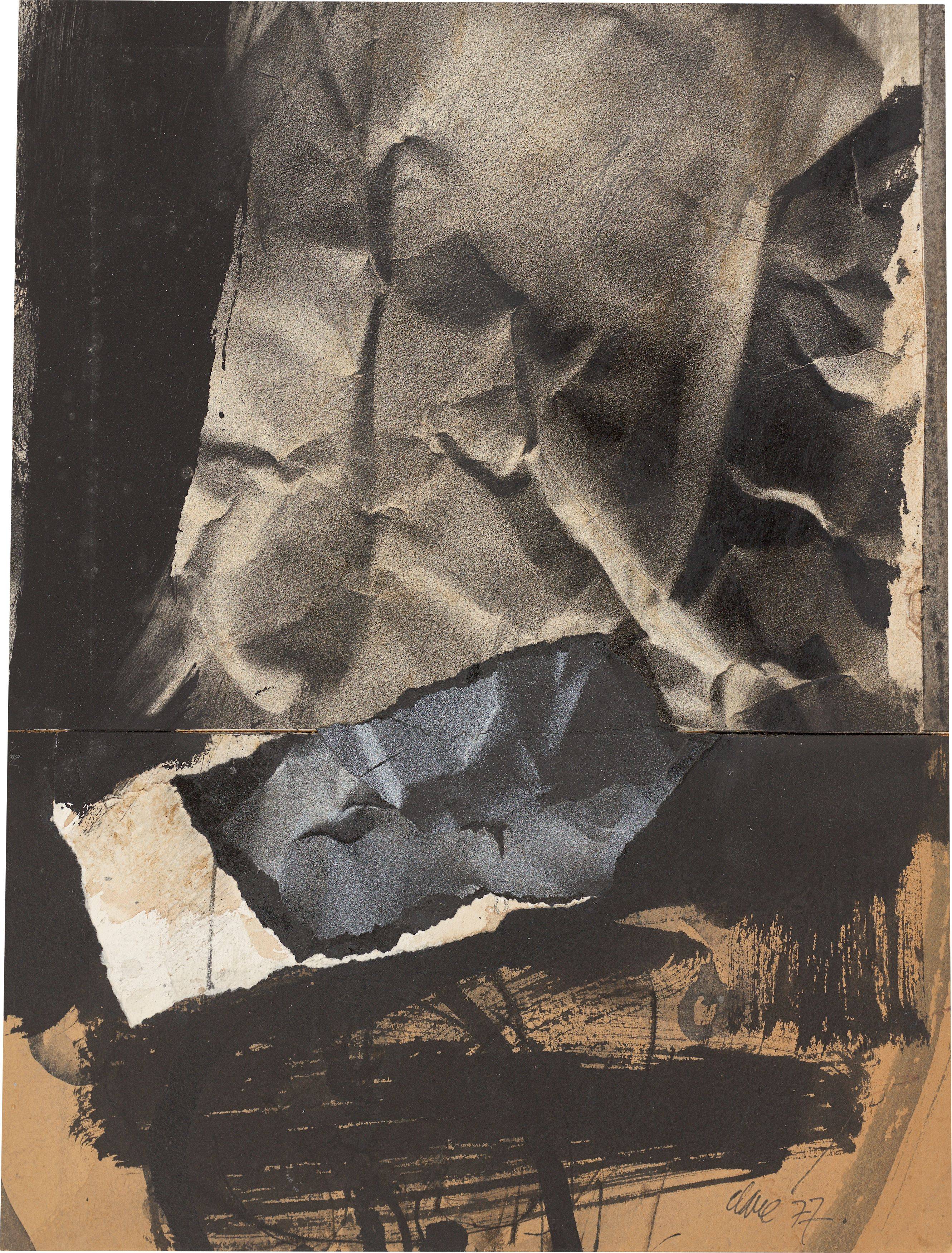 This picture shows the following artwork: Antoni Clavé. Untitled. 1977.