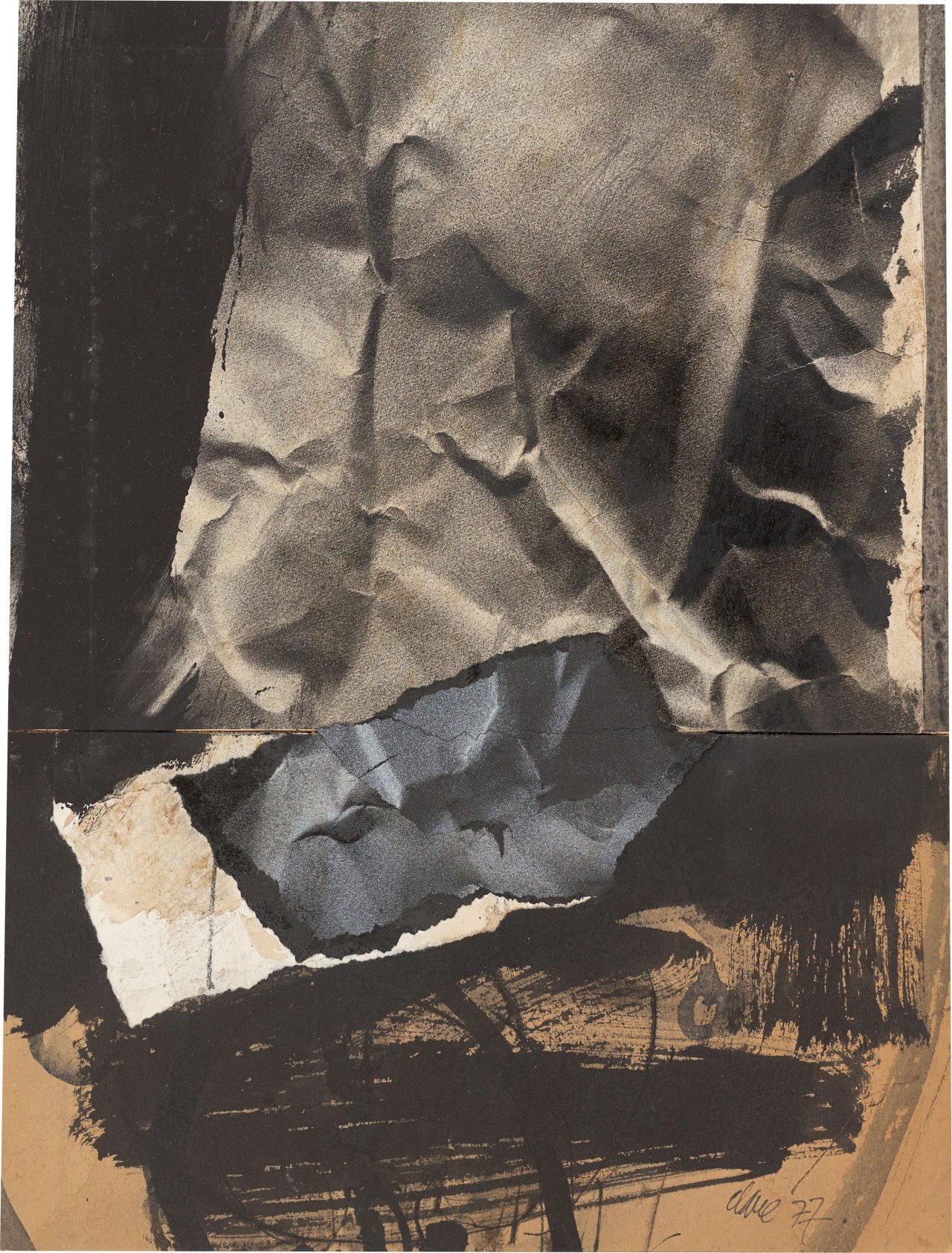 This picture shows the following artwork: Antoni Clavé. Untitled. 1977.