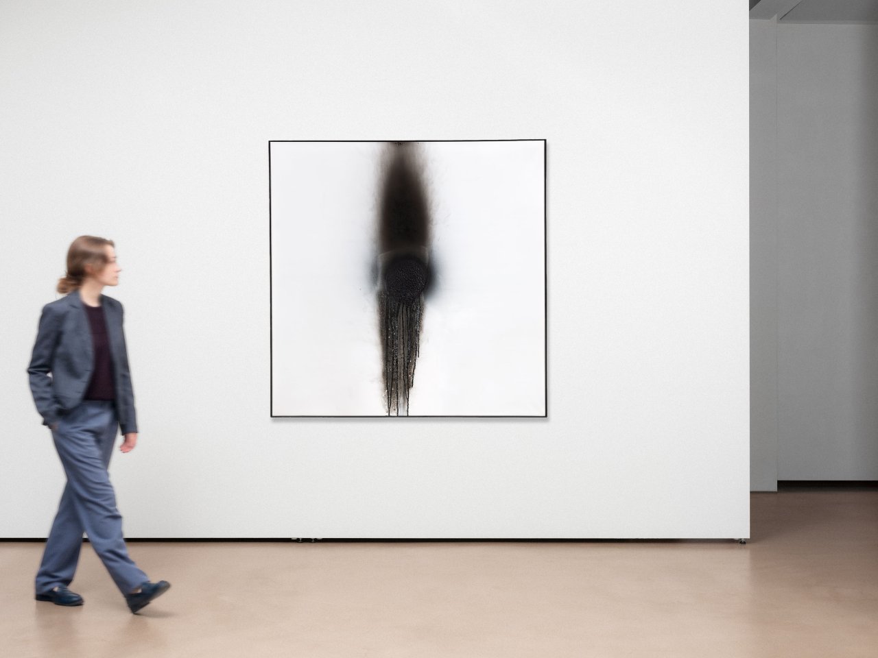 This picture shows the following artwork: Otto Piene. ”GROSSE FEUERBLUME”. 1965/67.
