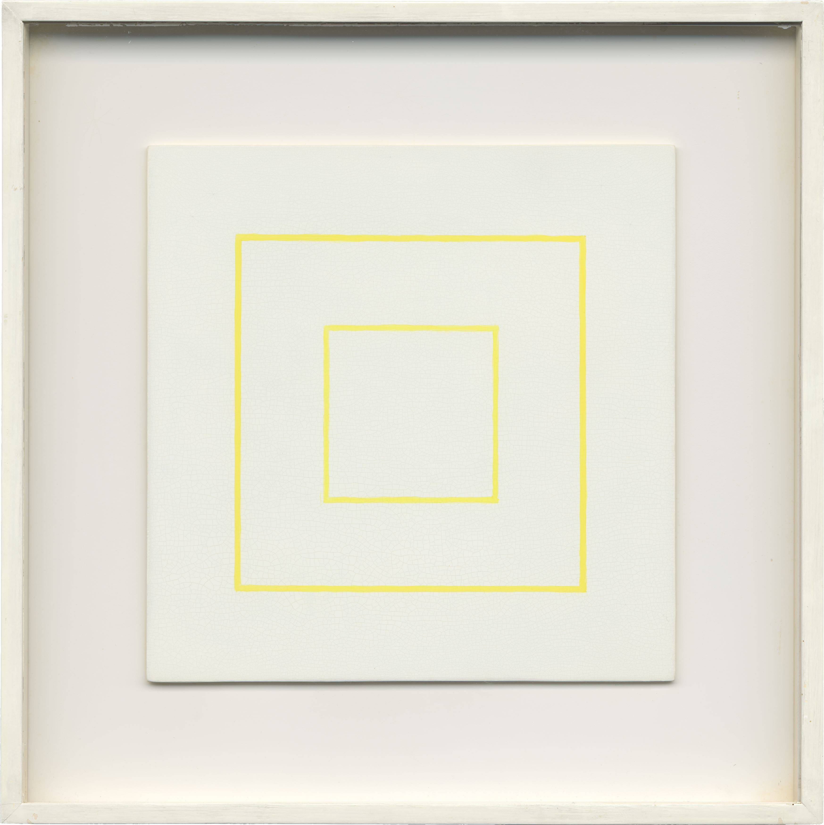 Auf diesem Bild ist das folgende Kunstwerk zu sehen: Antonio Calderara. „Scrittura quadrata“. 1971.