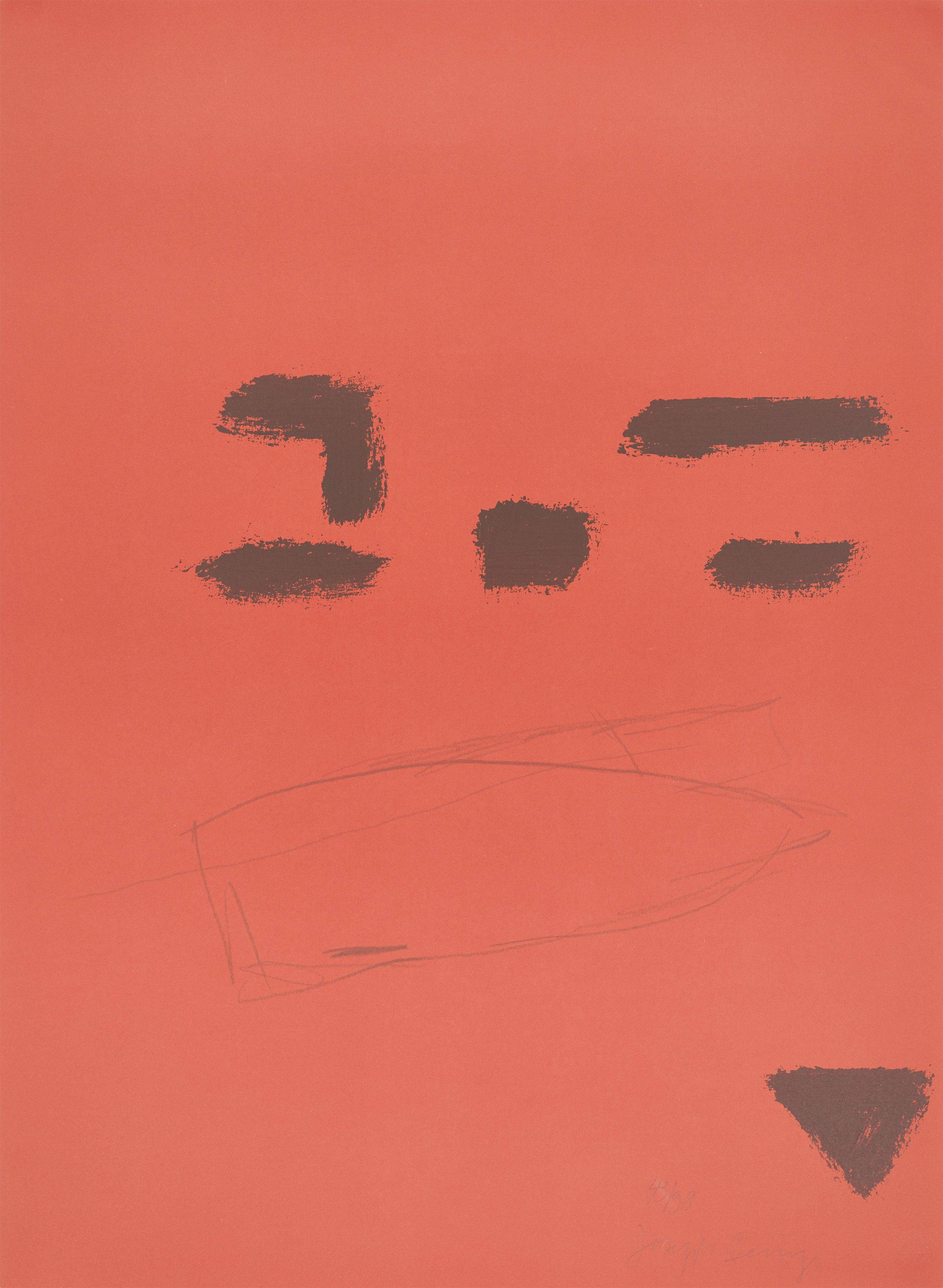 This picture shows the following artwork: Joseph Beuys. From: ”Spur II”. 1977.