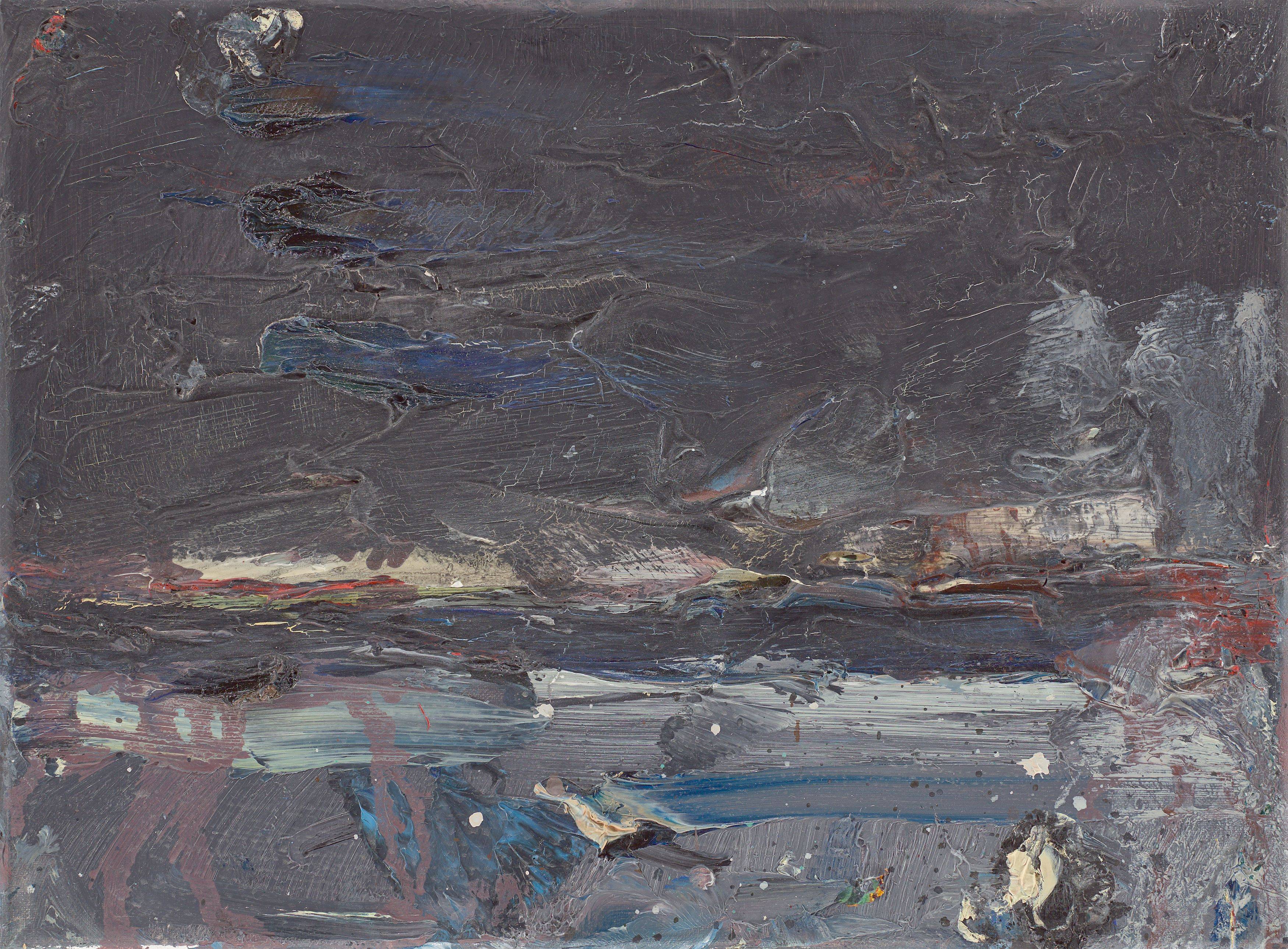 Auf diesem Bild ist das folgende Kunstwerk zu sehen: Detlev Foth. Nachtlandschaften. 1993.