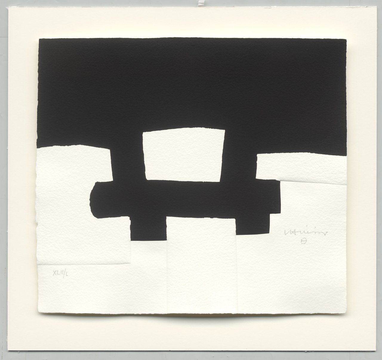Auf diesem Bild ist das folgende Kunstwerk zu sehen: Eduardo Chillida. „Berlin“. 1990.