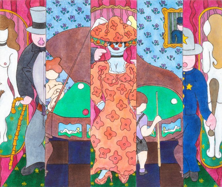 Auf diesem Bild ist das folgende Kunstwerk zu sehen: „The Kids No Trooper“. 1989.