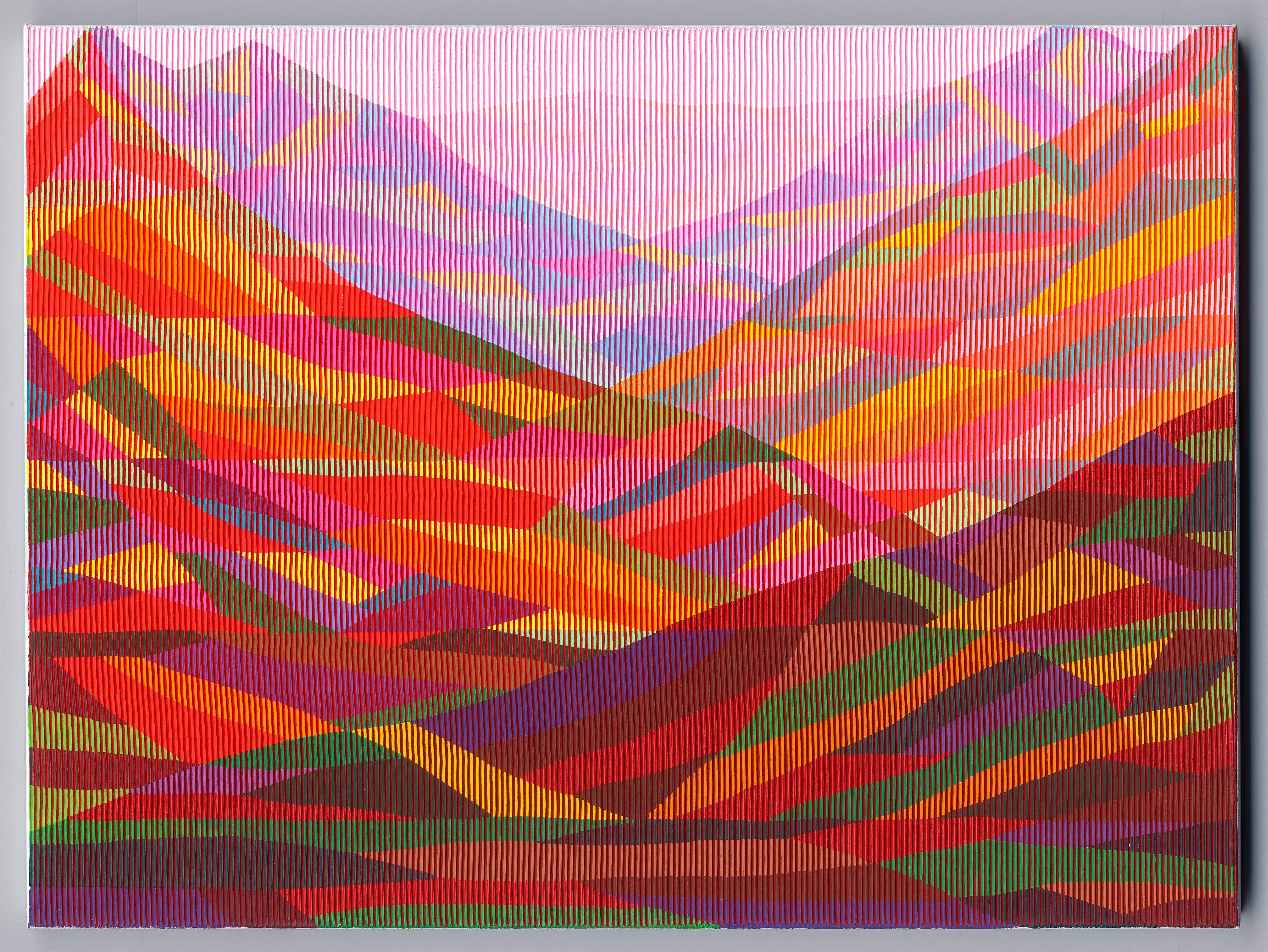 Auf diesem Bild ist das folgende Kunstwerk zu sehen: Antonio Marra. „In die Ferne Schweiftender Blick“. 2010.
