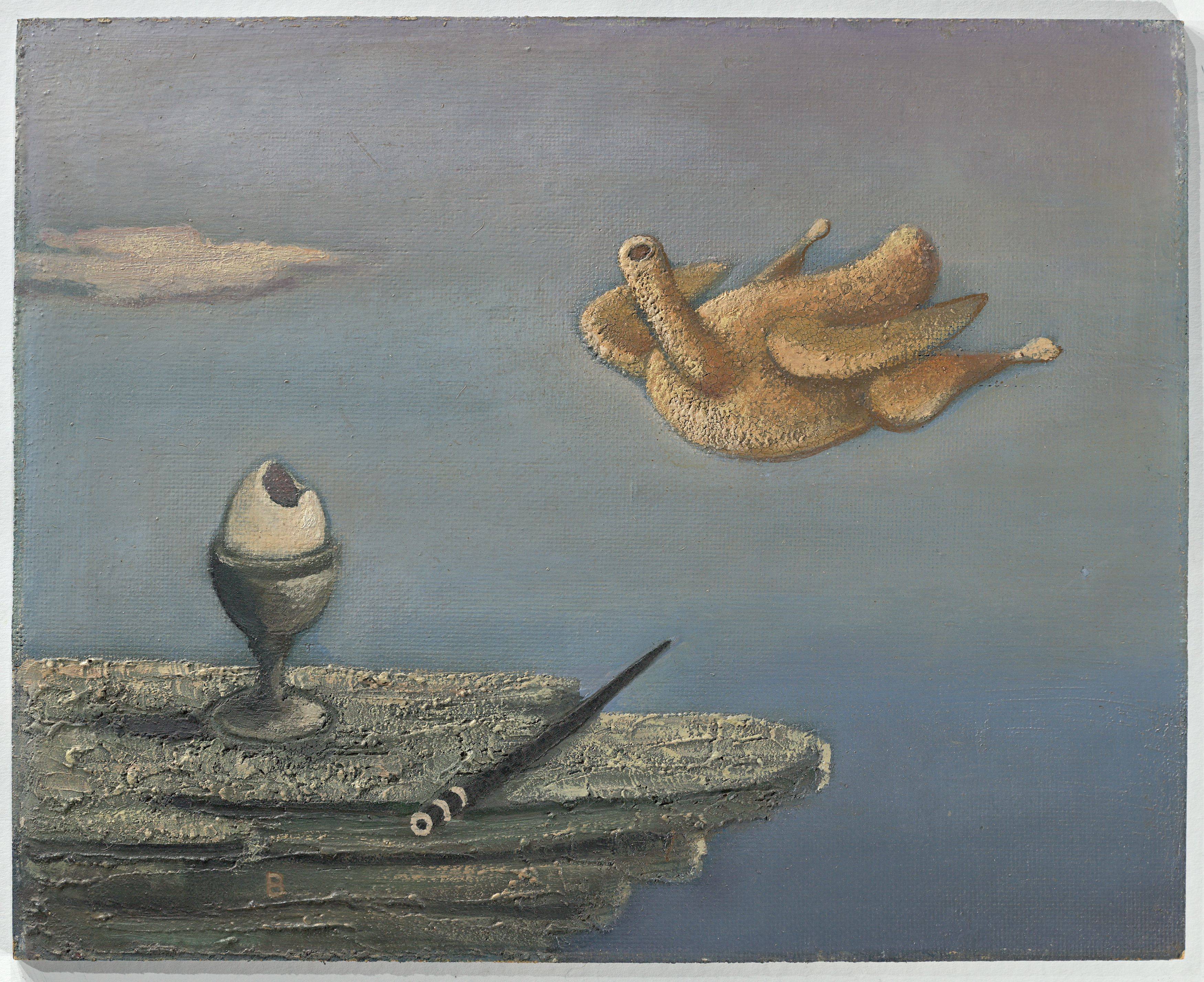 This picture shows the following artwork: Gottfried Brockmann. ”Zauberkunststück”. 1932/47.