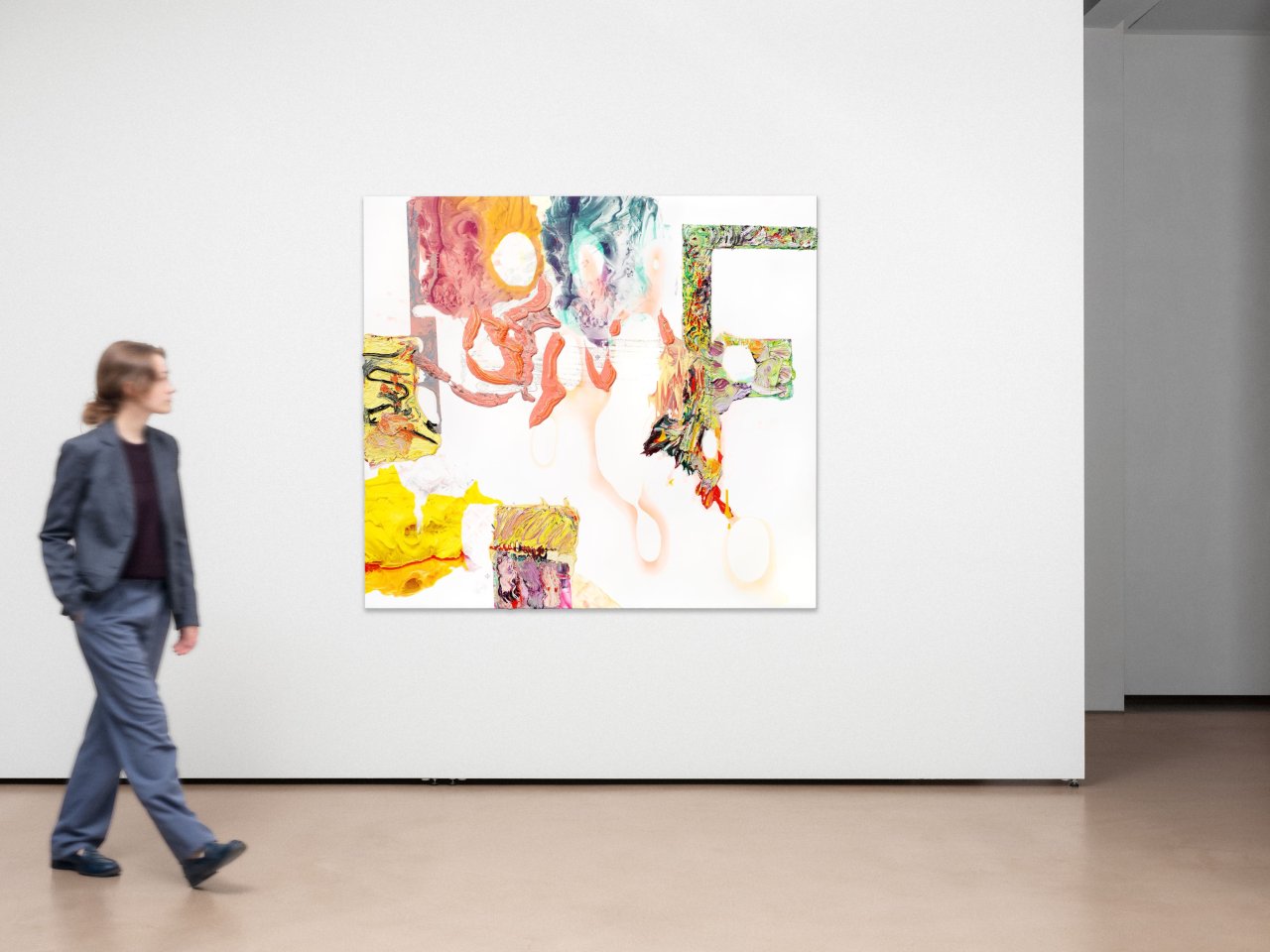 Auf diesem Bild ist das folgende Kunstwerk zu sehen: Pia Fries. „HOLEMAN“. 2002.