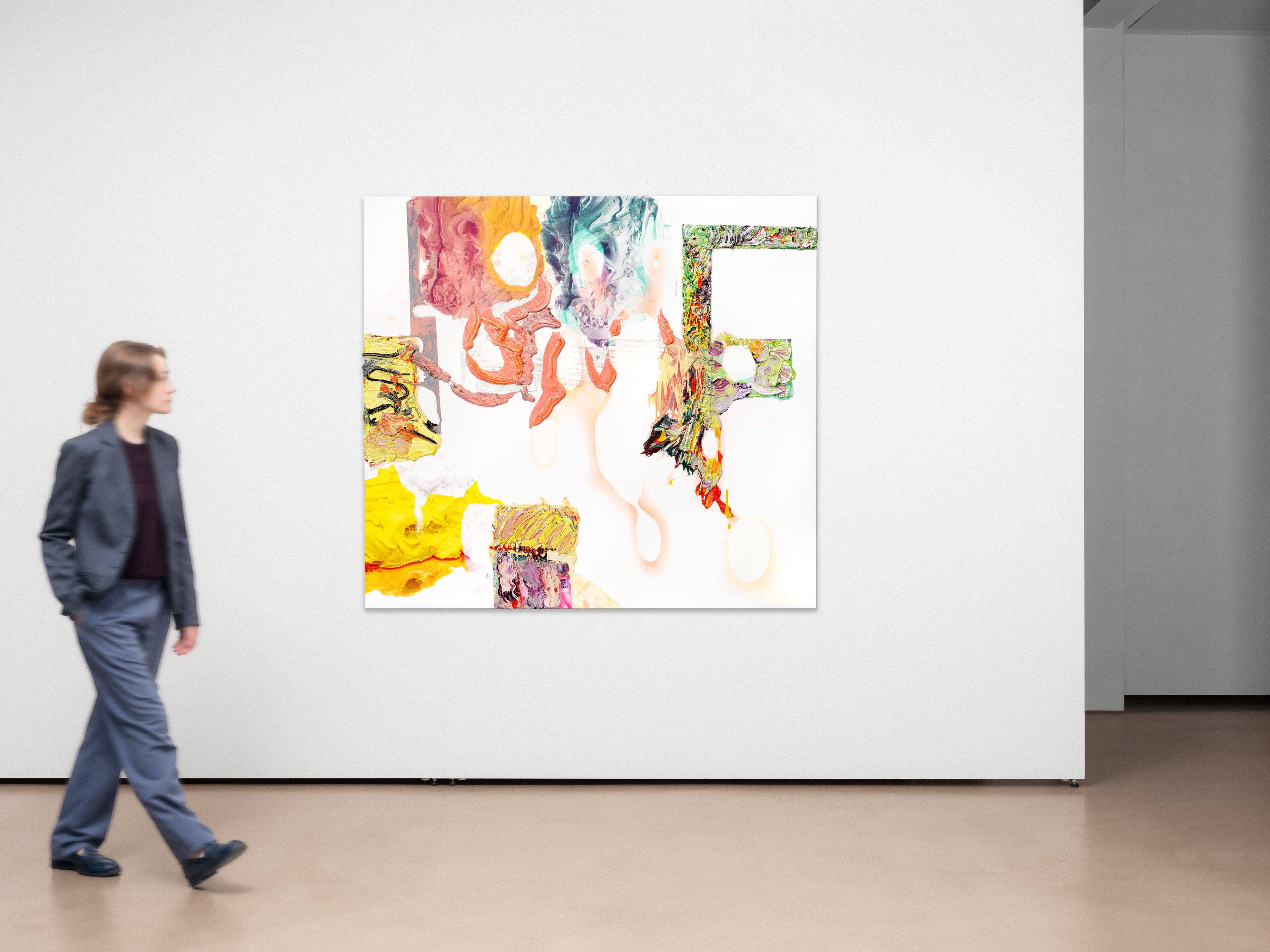 Auf diesem Bild ist das folgende Kunstwerk zu sehen: Pia Fries. „HOLEMAN“. 2002.