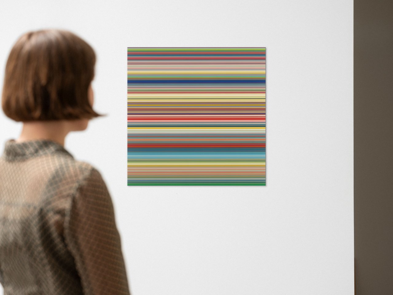 This picture shows the following artwork: Gerhard Richter. ”STRIP”. 2025.