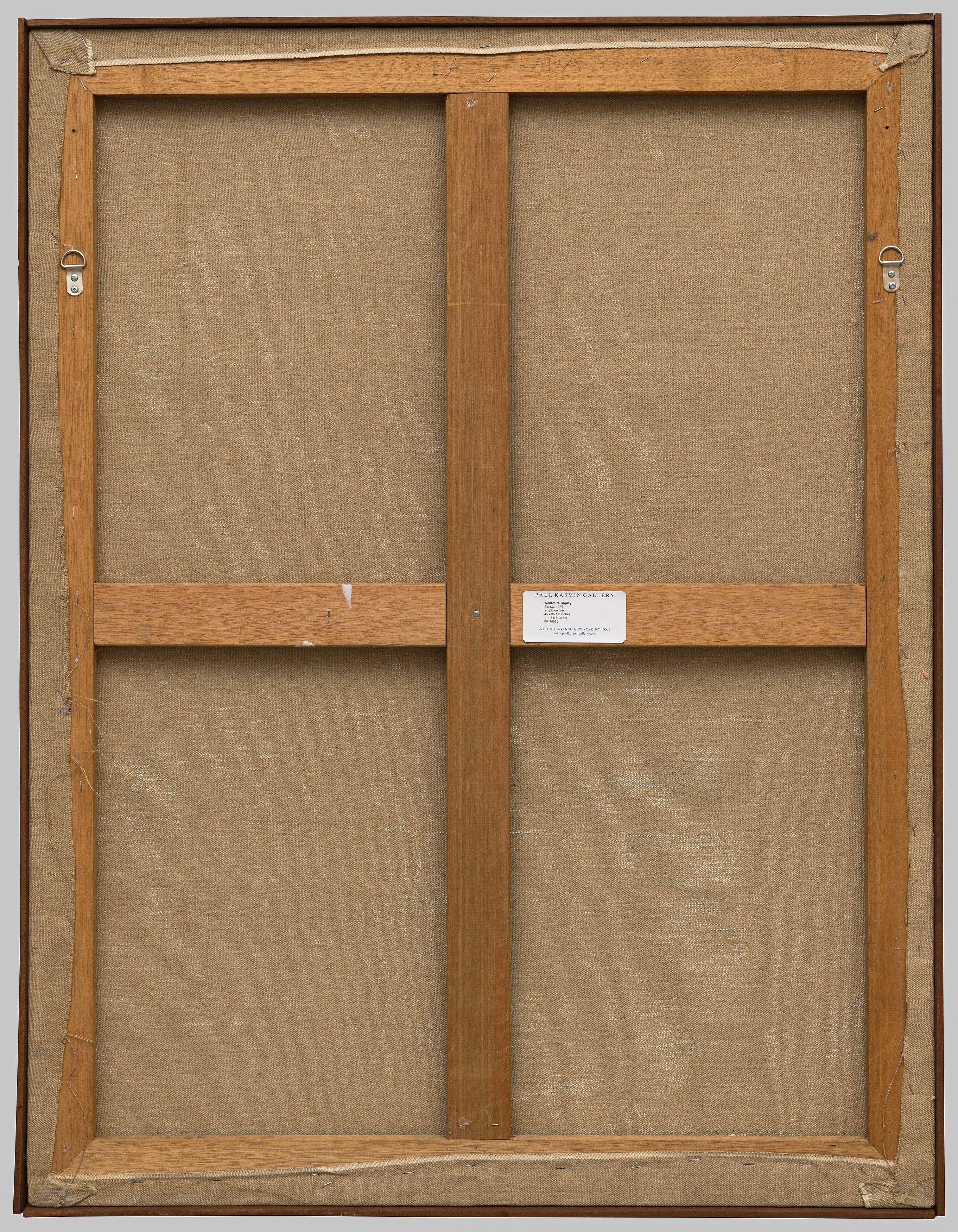 Auf diesem Bild ist das folgende Kunstwerk zu sehen: William N. Copley. „LA STRADA“. 1974.