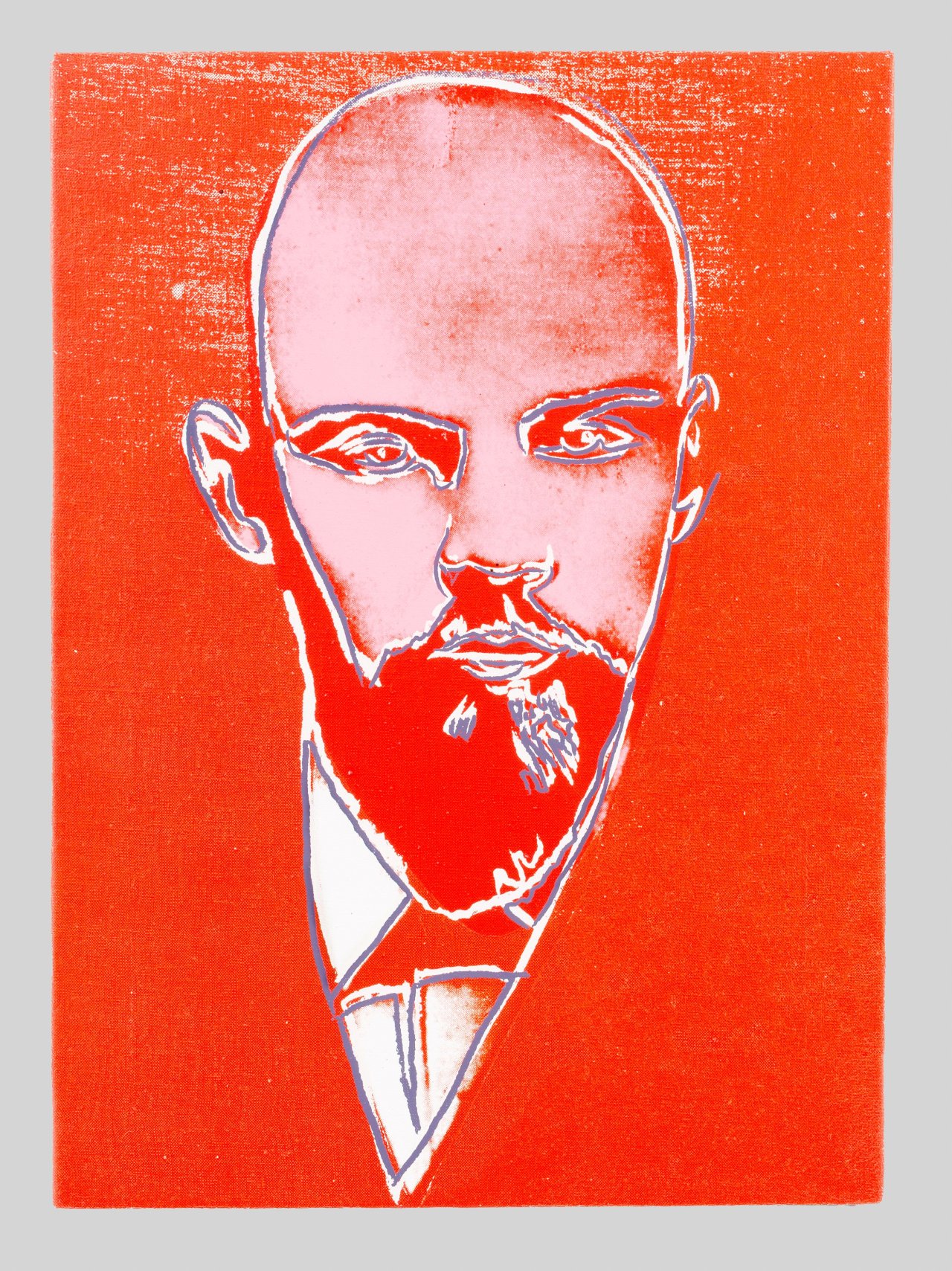 Auf diesem Bild ist das folgende Kunstwerk zu sehen: Andy Warhol. „Lenin“. 1986.