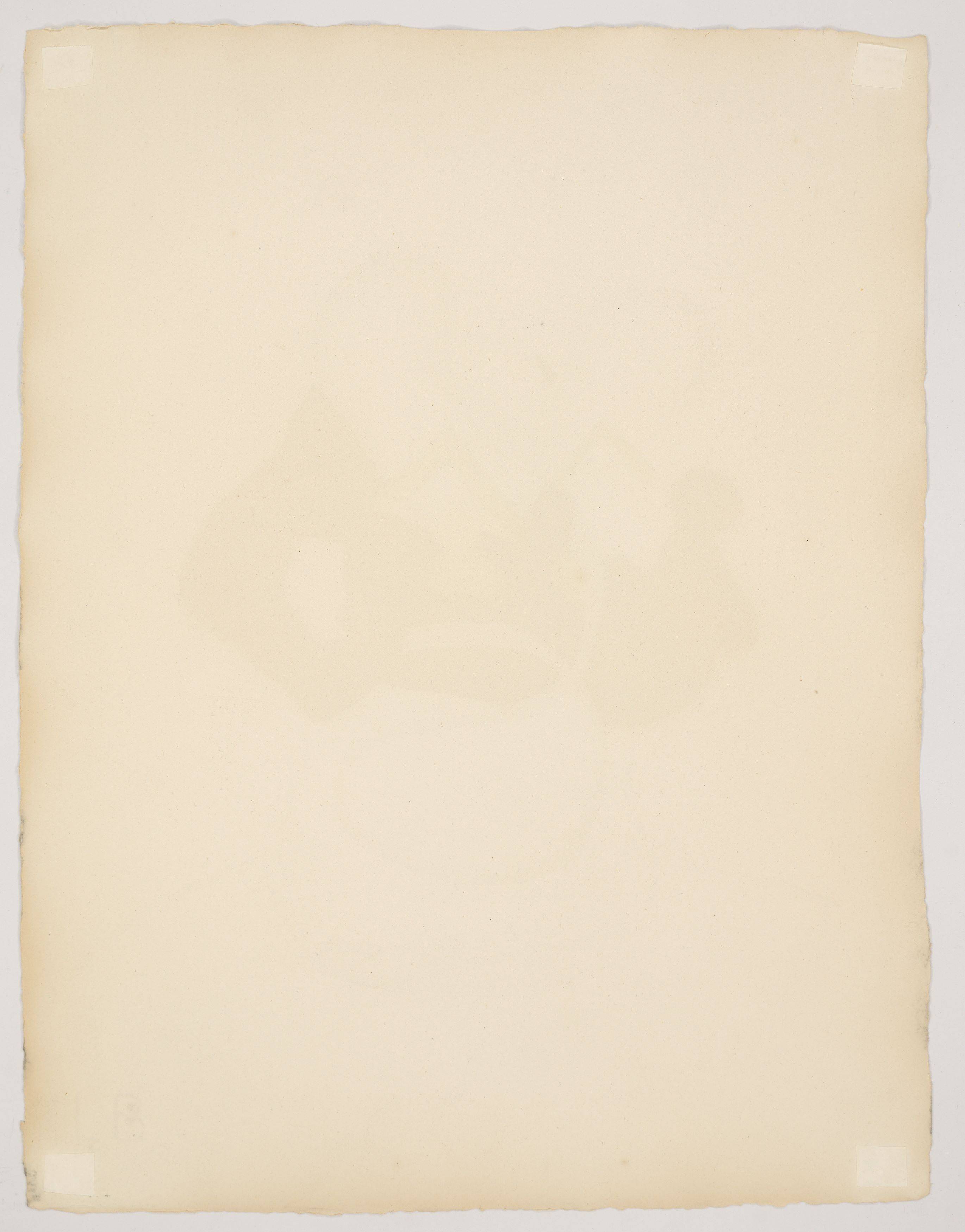 This picture shows the following artwork: Georges Braque. From: ”Si je mourais là-bas”. 1962.